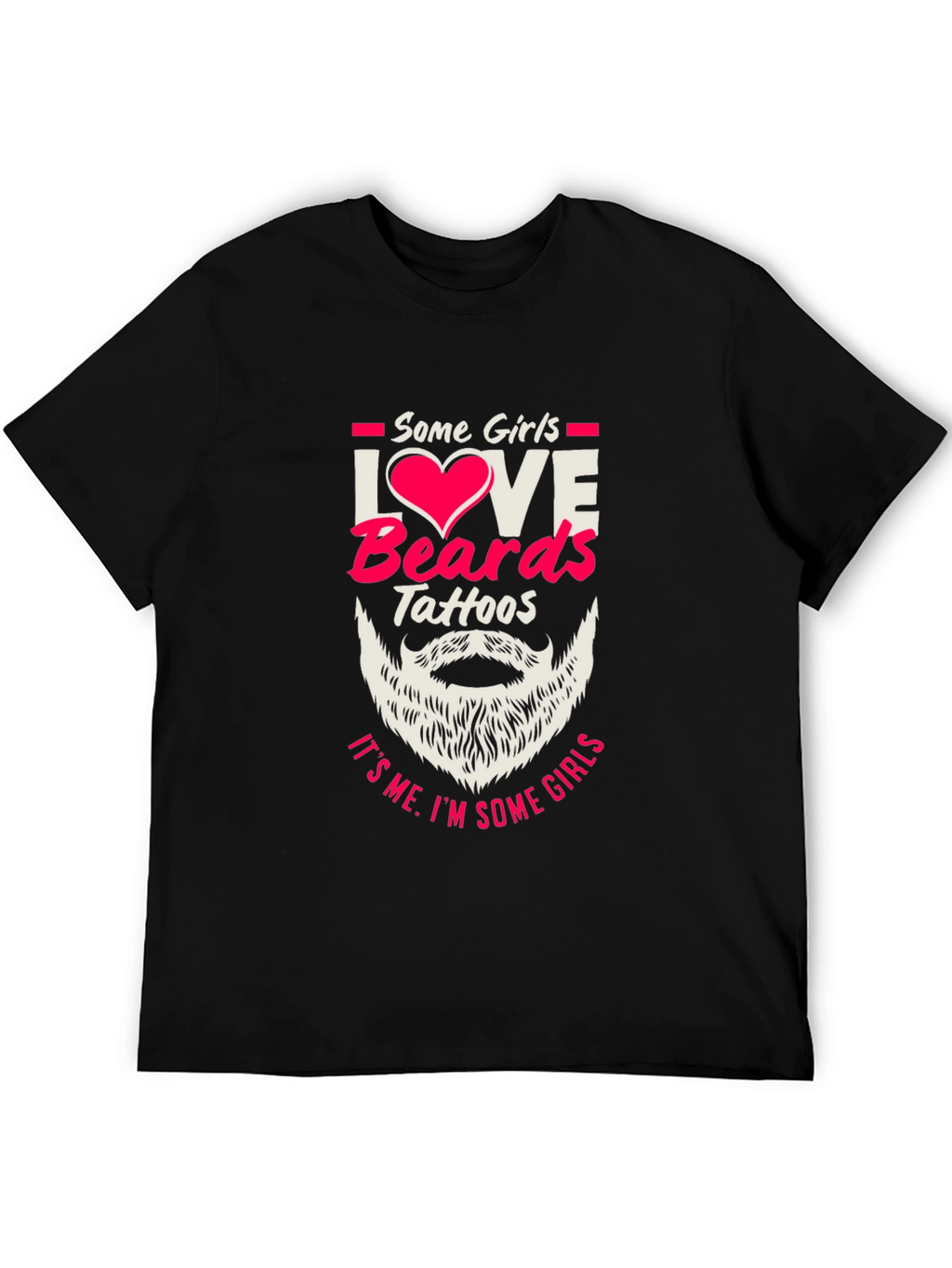Beards & Tattoos Graphic T-Shirt - Love It!