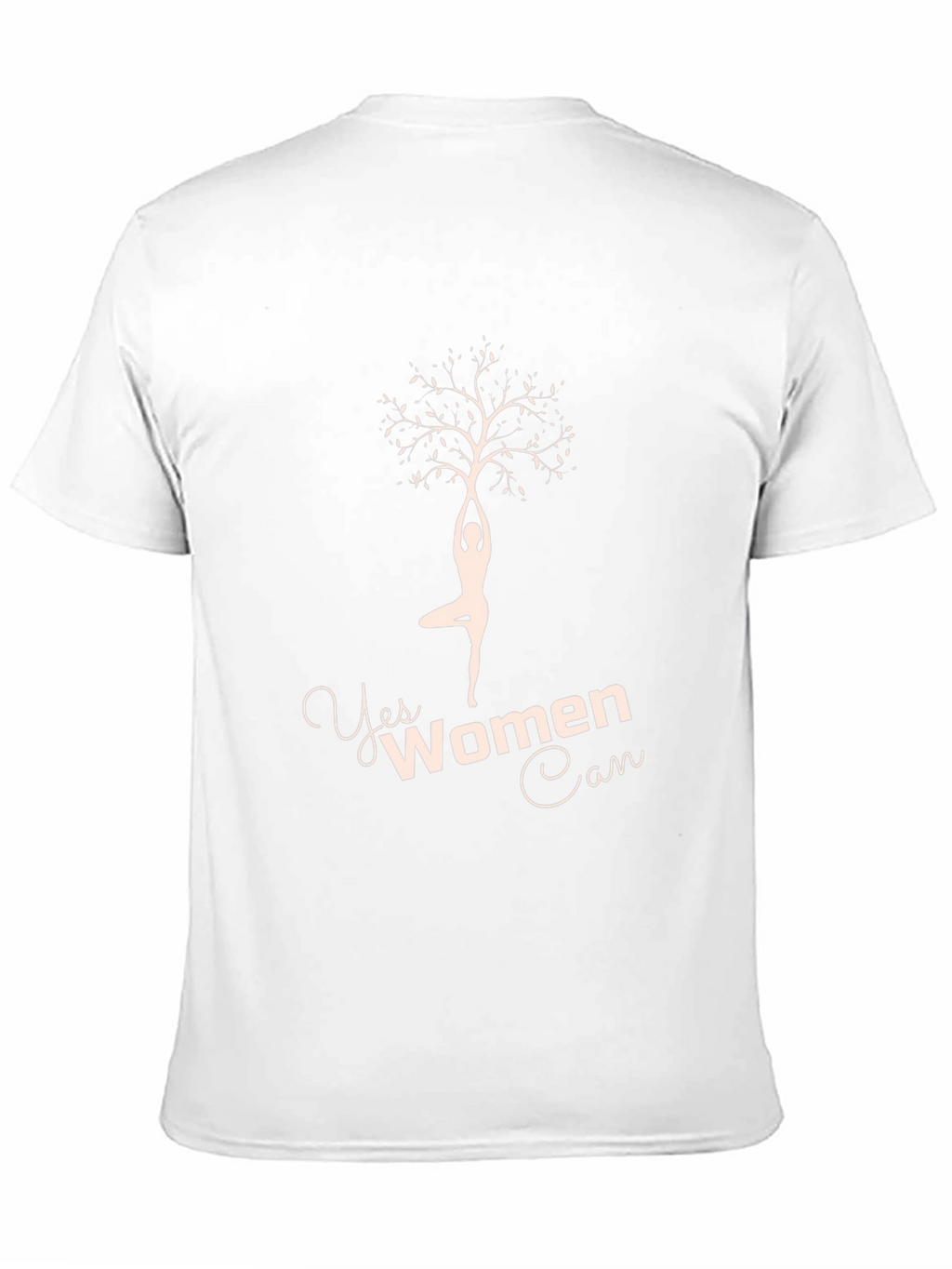 Yes Women Can Tree Yoga Tee - Black