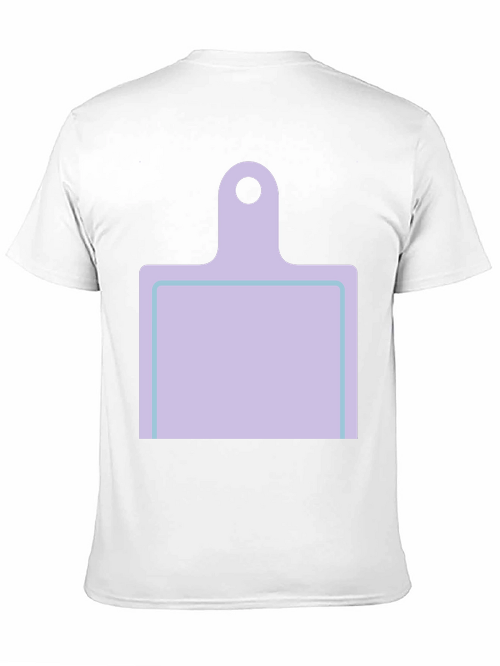 Novelty Cutting Board Graphic Tee - Black Casual Shirt