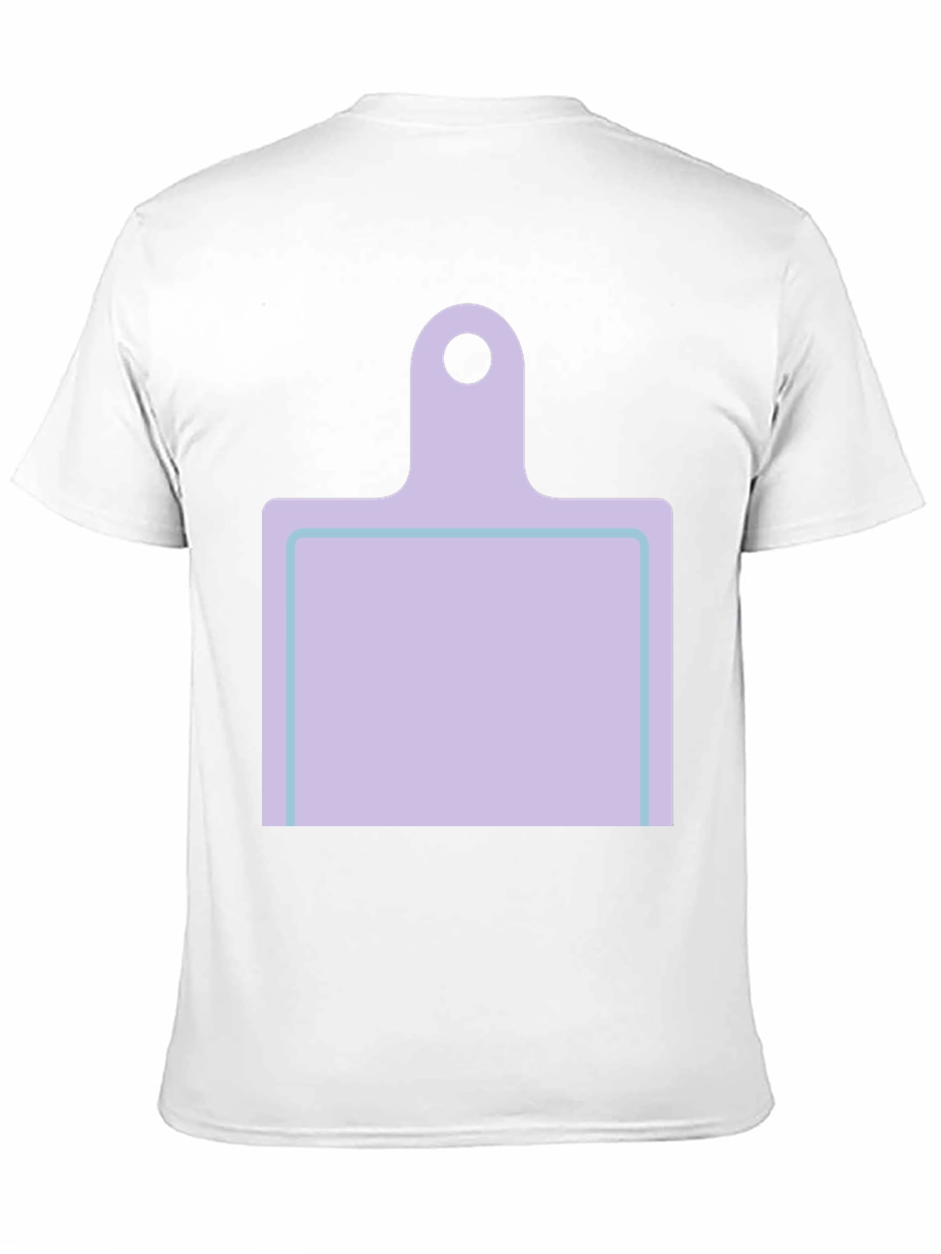 Novelty Cutting Board Graphic Tee - Black Casual Shirt