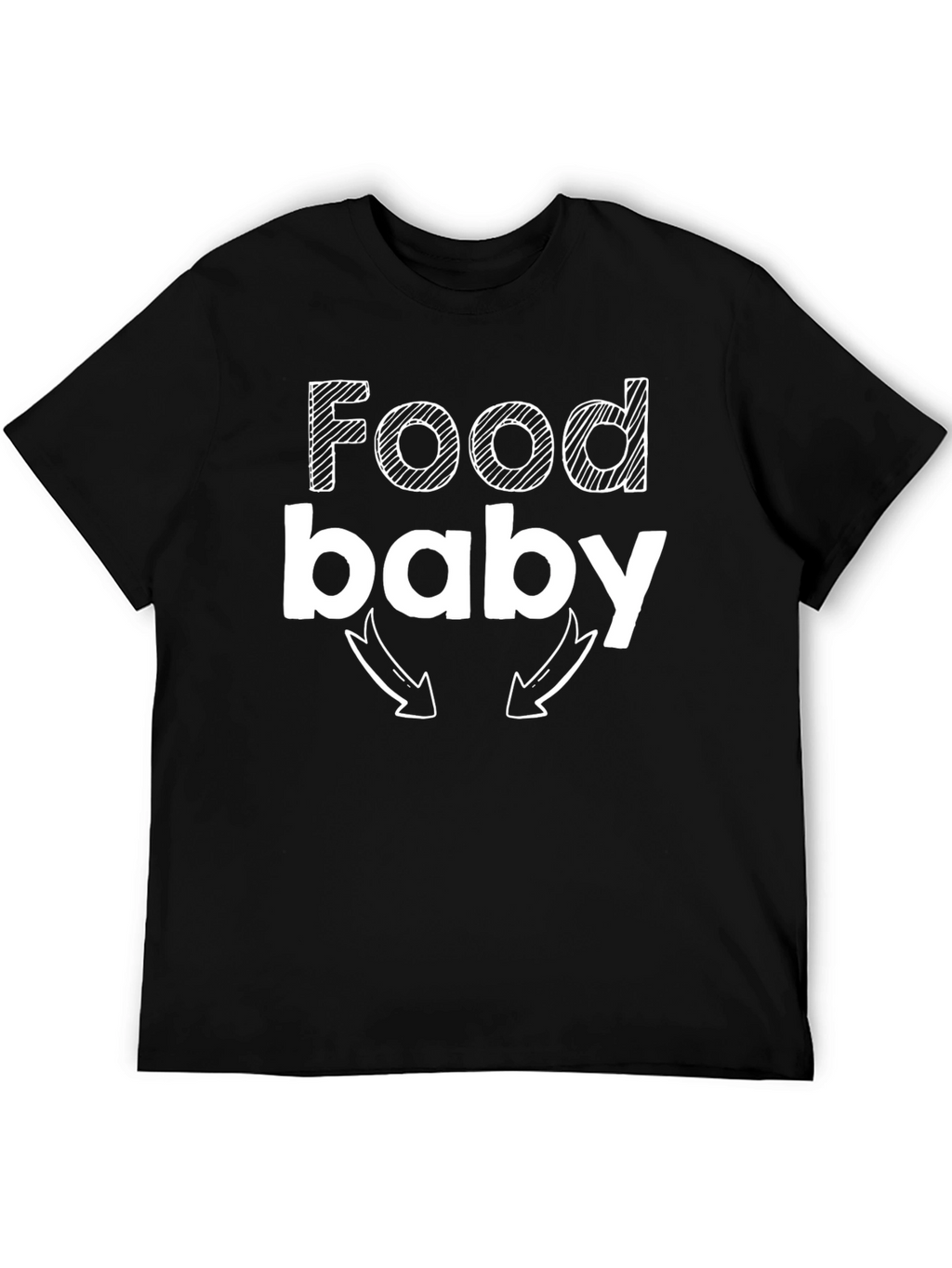 Food Baby T-Shirt - Funny Pregnancy Announcement Tee