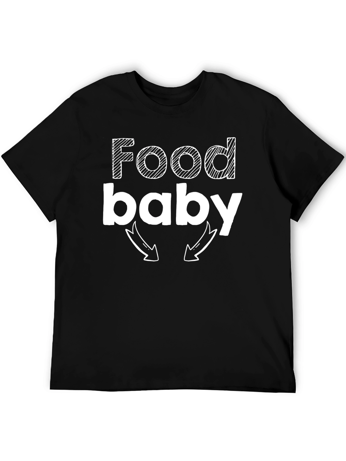 Food Baby T-Shirt - Funny Pregnancy Announcement Tee