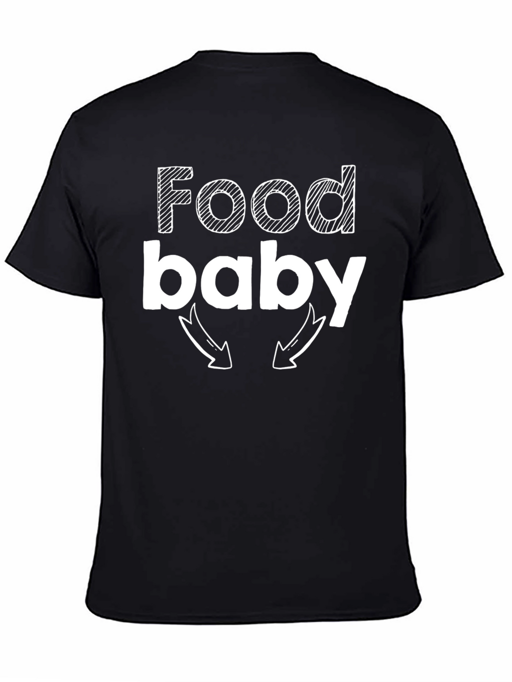 Food Baby T-Shirt - Funny Pregnancy Announcement Tee
