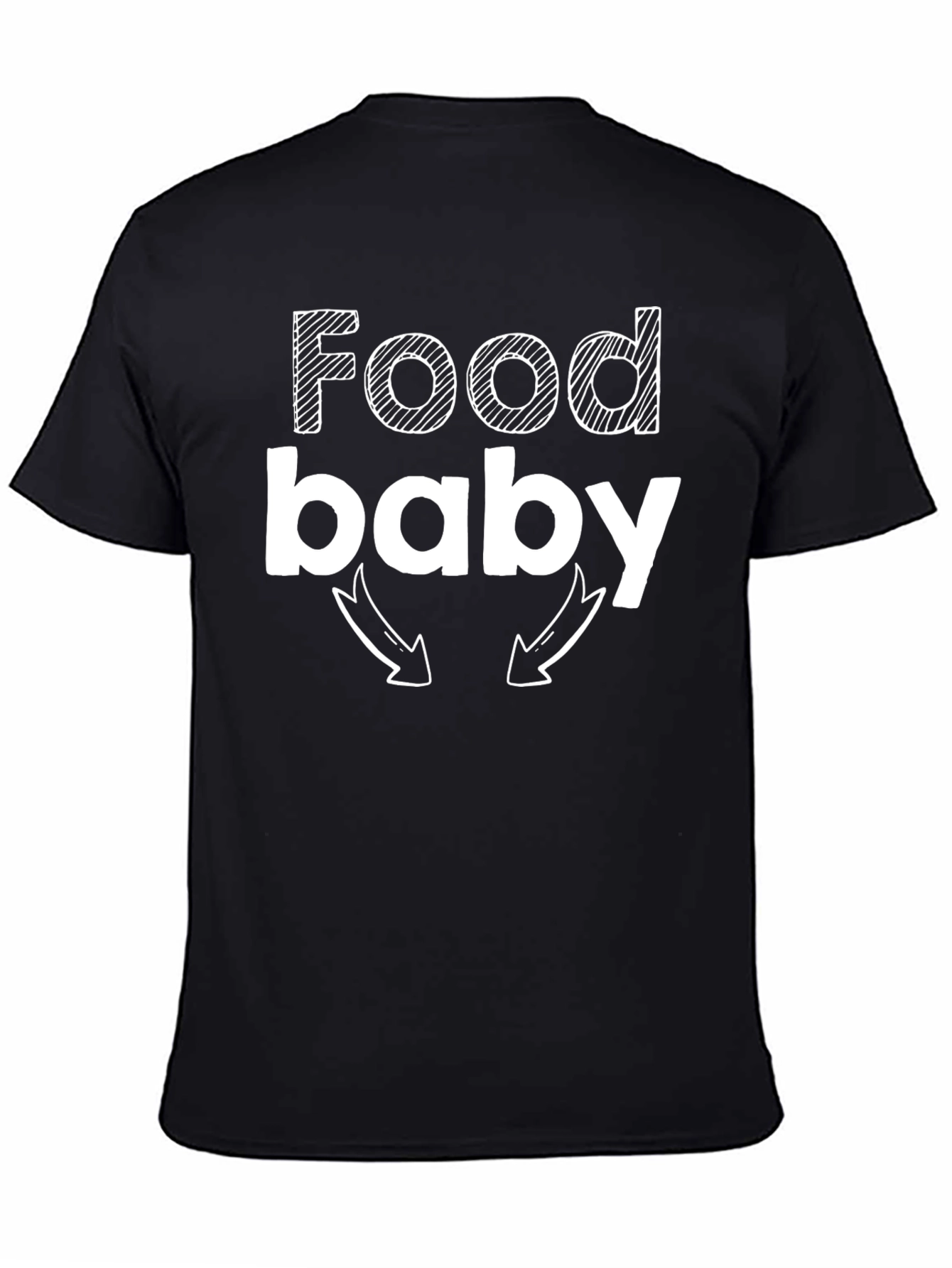 Food Baby T-Shirt - Funny Pregnancy Announcement Tee