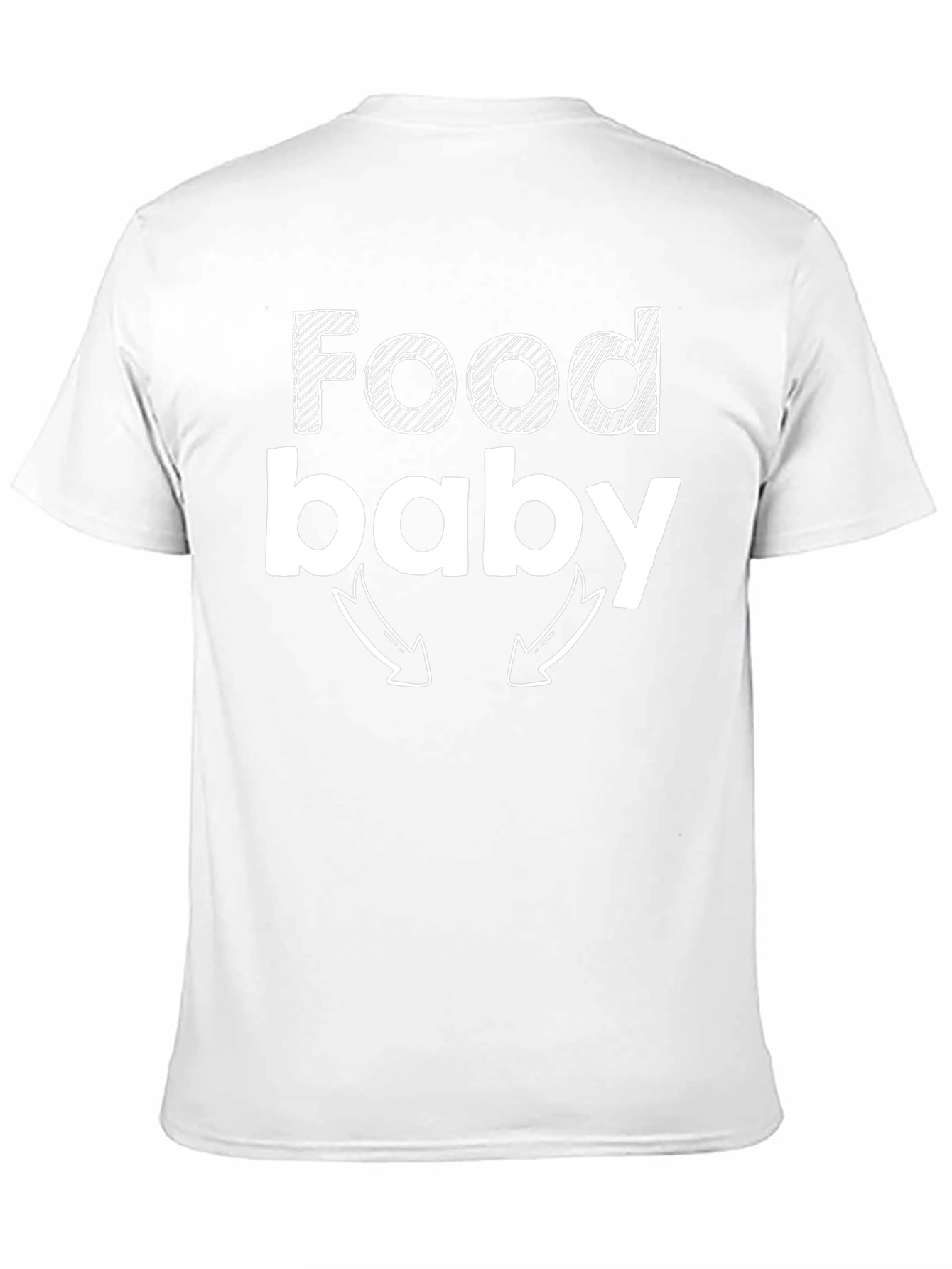 Food Baby T-Shirt - Funny Pregnancy Announcement Tee