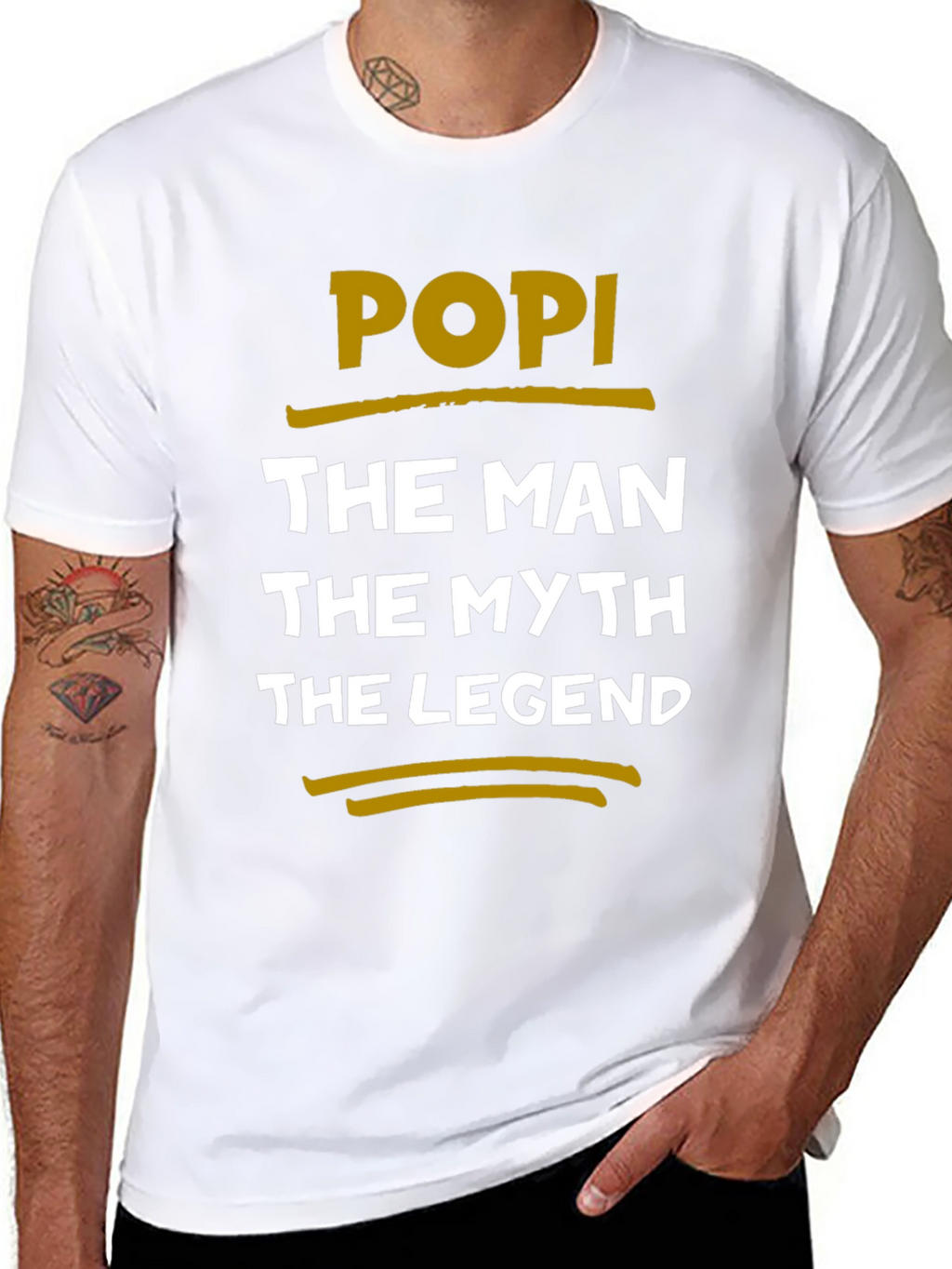 POPI The Man The Myth The Legend T-Shirt