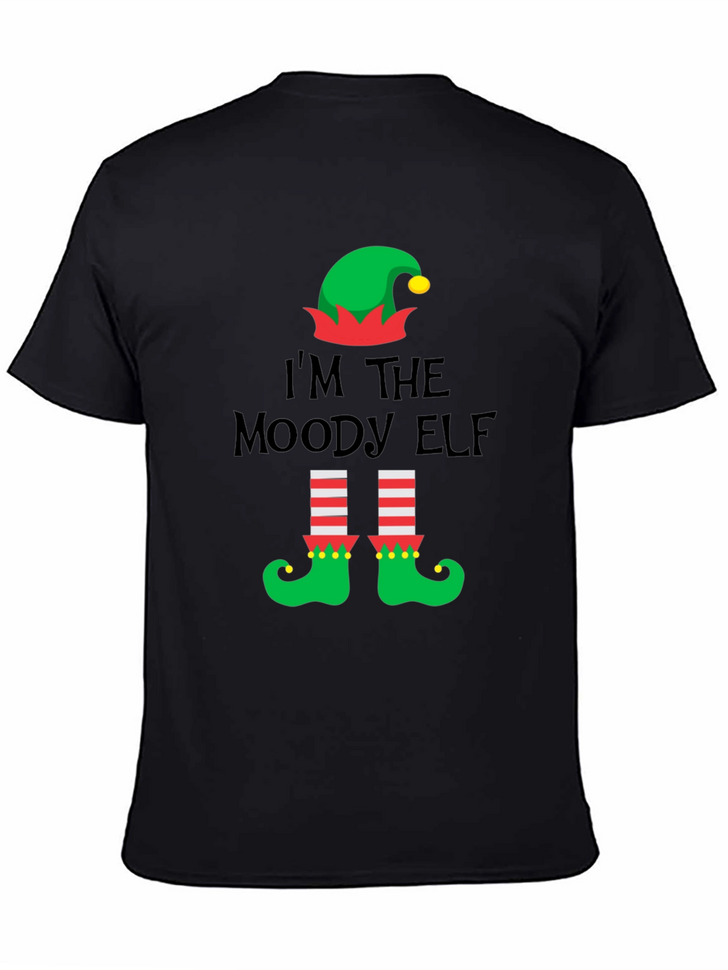 Moody Elf Christmas T-Shirt