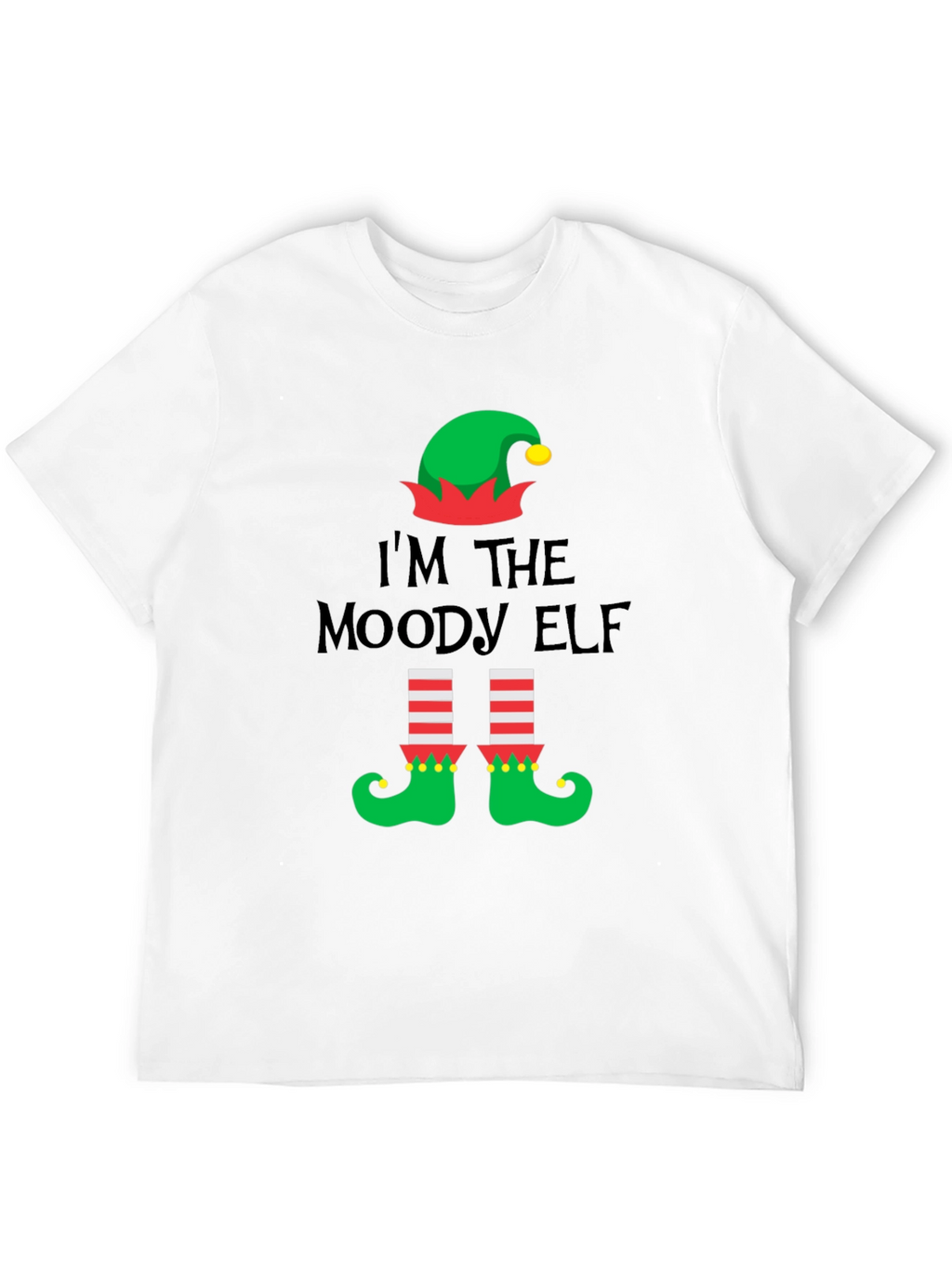 Moody Elf Christmas T-Shirt