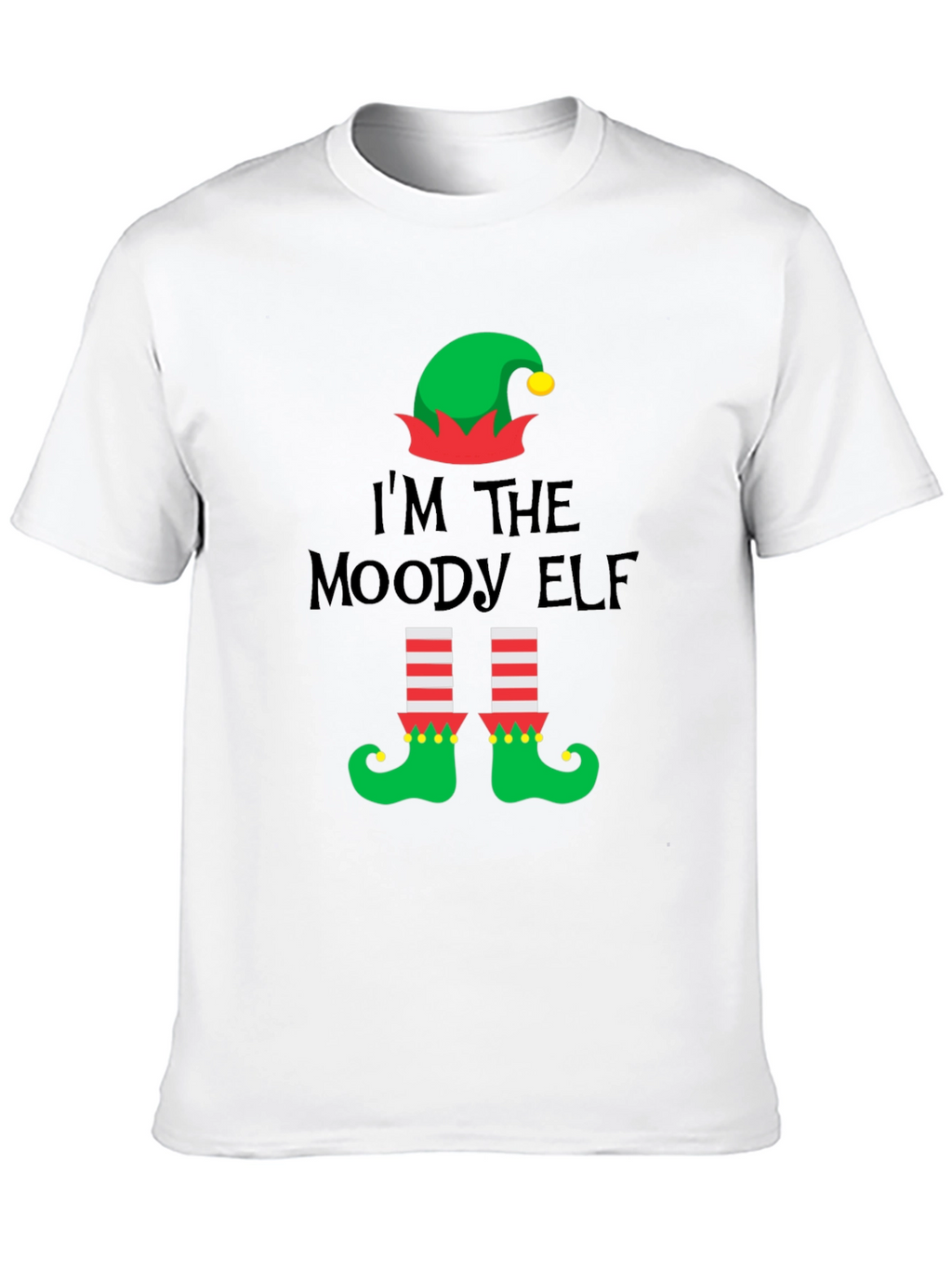 Moody Elf Christmas T-Shirt