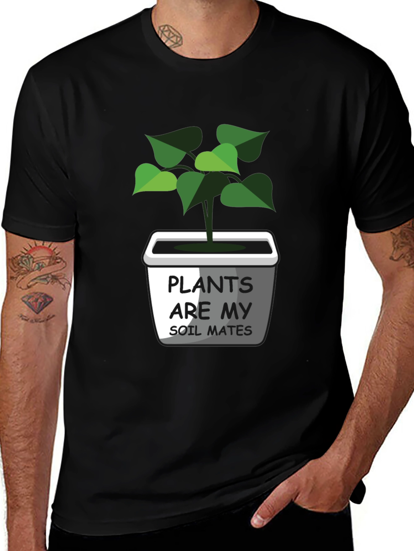 Plants Are My Soil Mates Graphic Tee