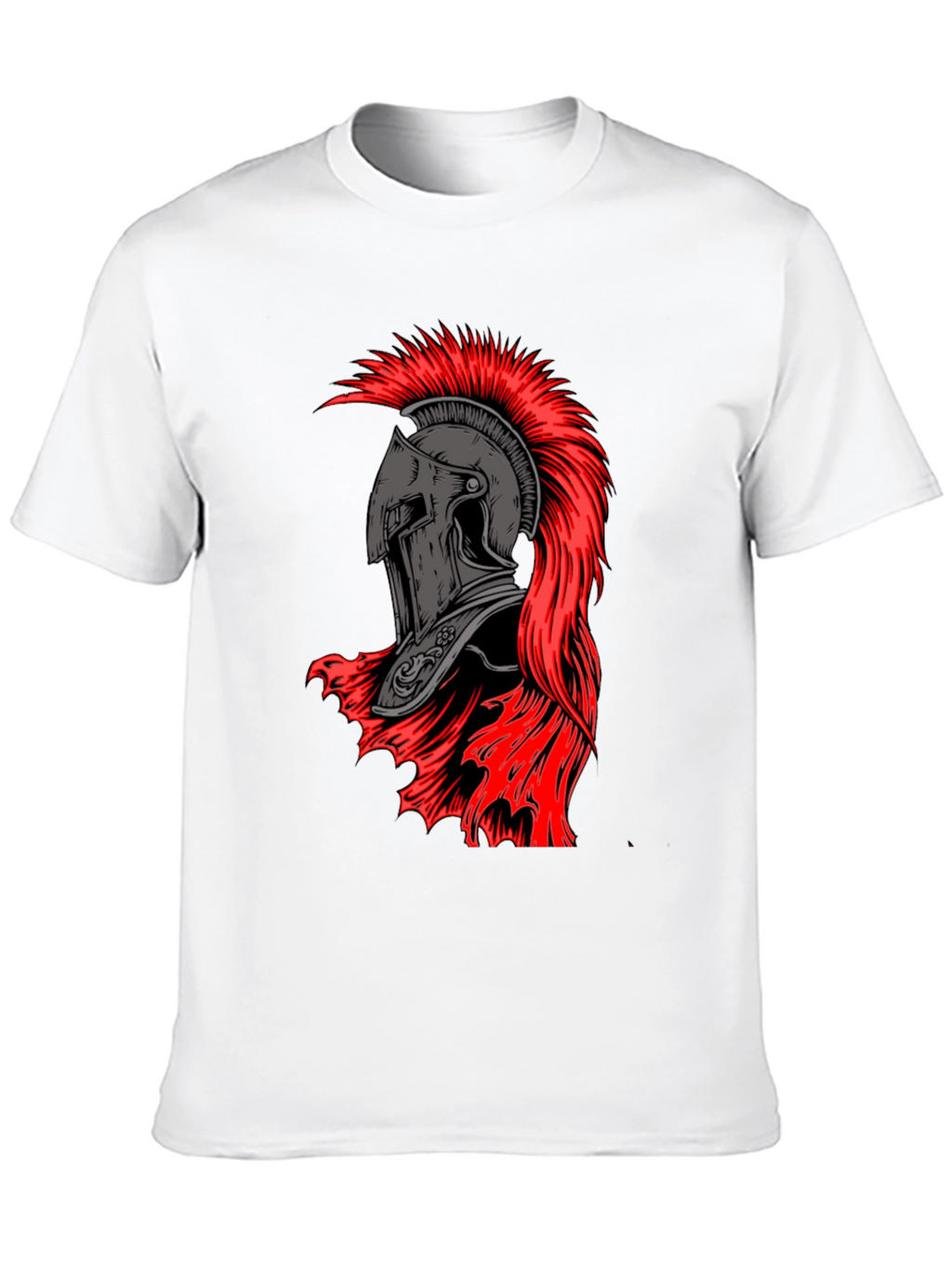 Spartan Helmet Graphic Tee - Black