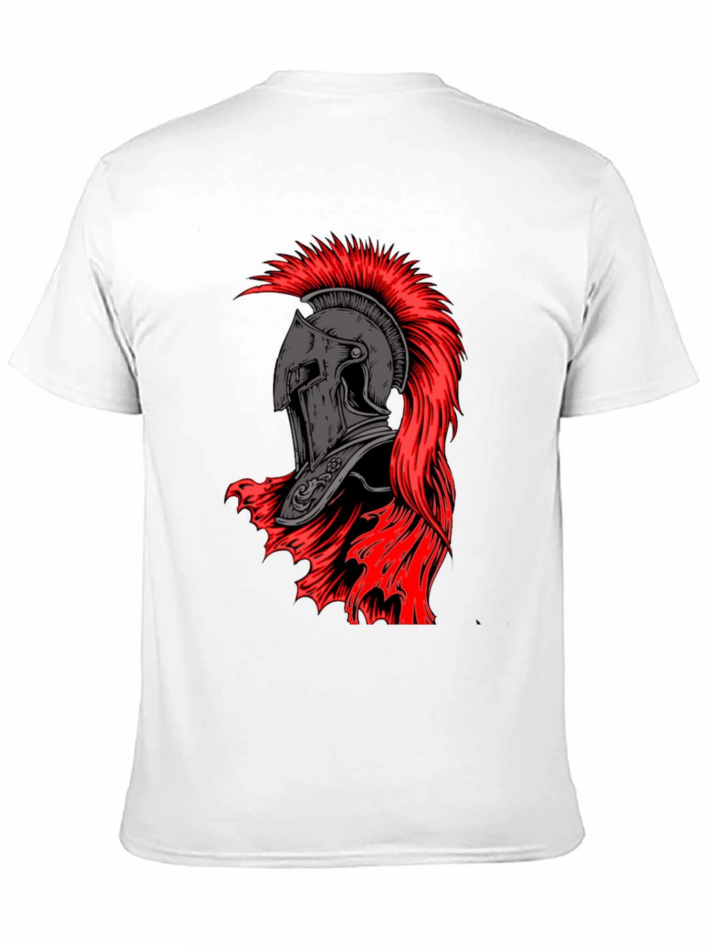 Spartan Helmet Graphic Tee - Black