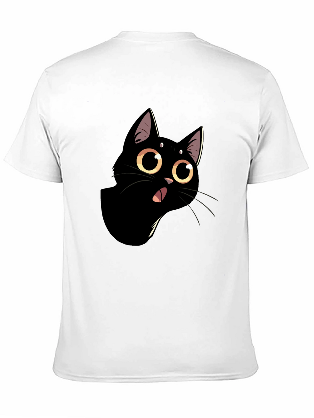 Funny Black Cat Graphic Tee