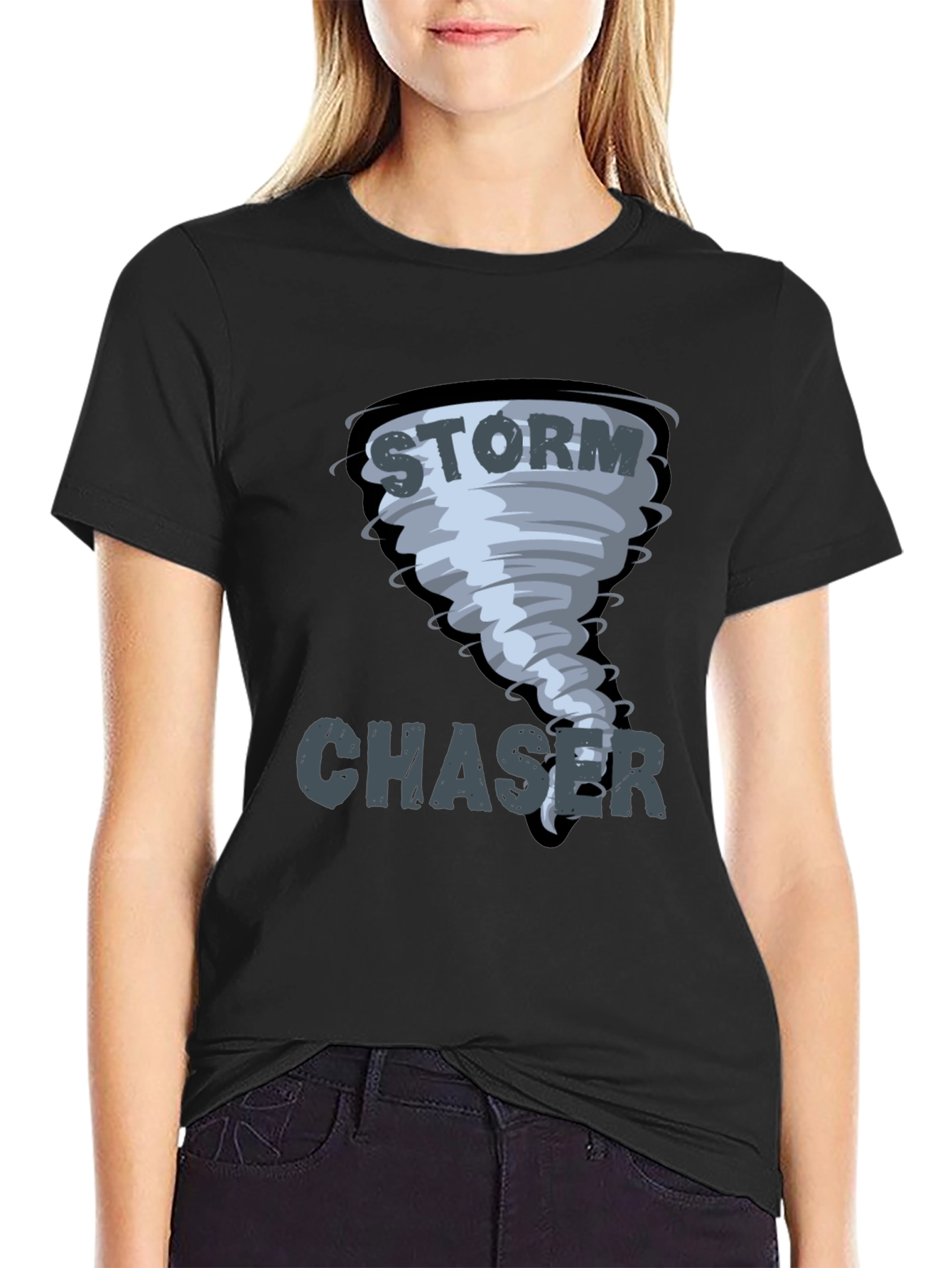 Storm Chaser Graphic Print Mens T-Shirt