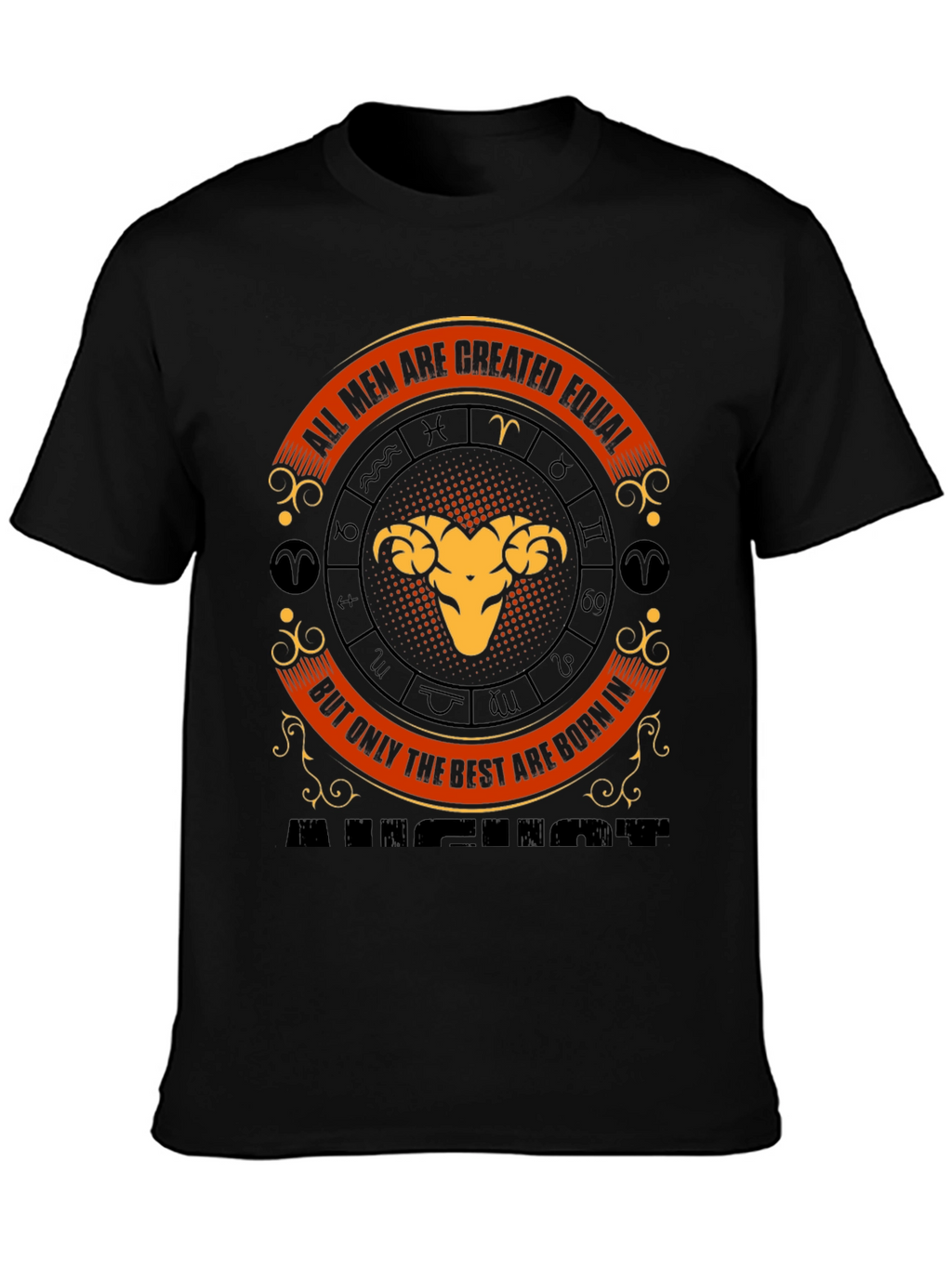 Aries Zodiac T-Shirt - All Men Created Equal