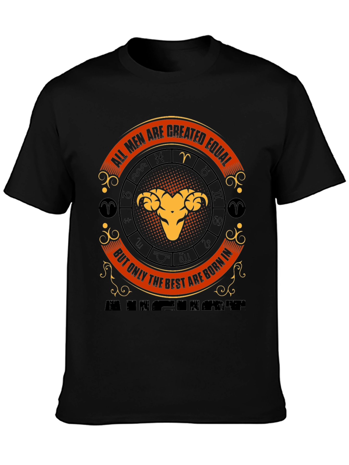 Aries Zodiac T-Shirt - All Men Created Equal