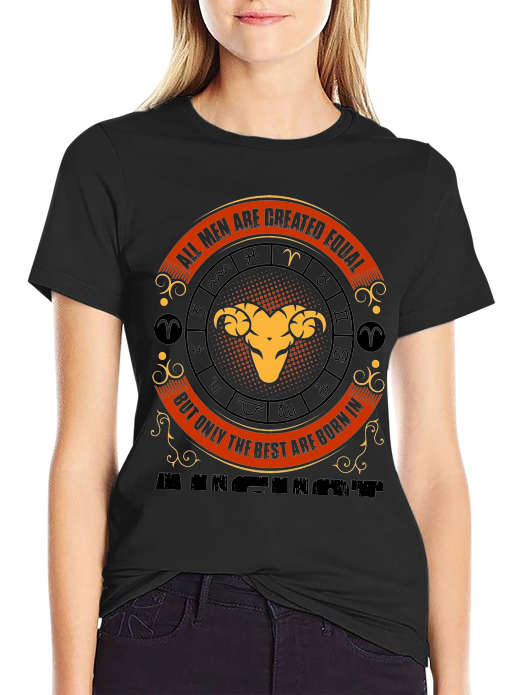 Aries Zodiac T-Shirt - All Men Created Equal