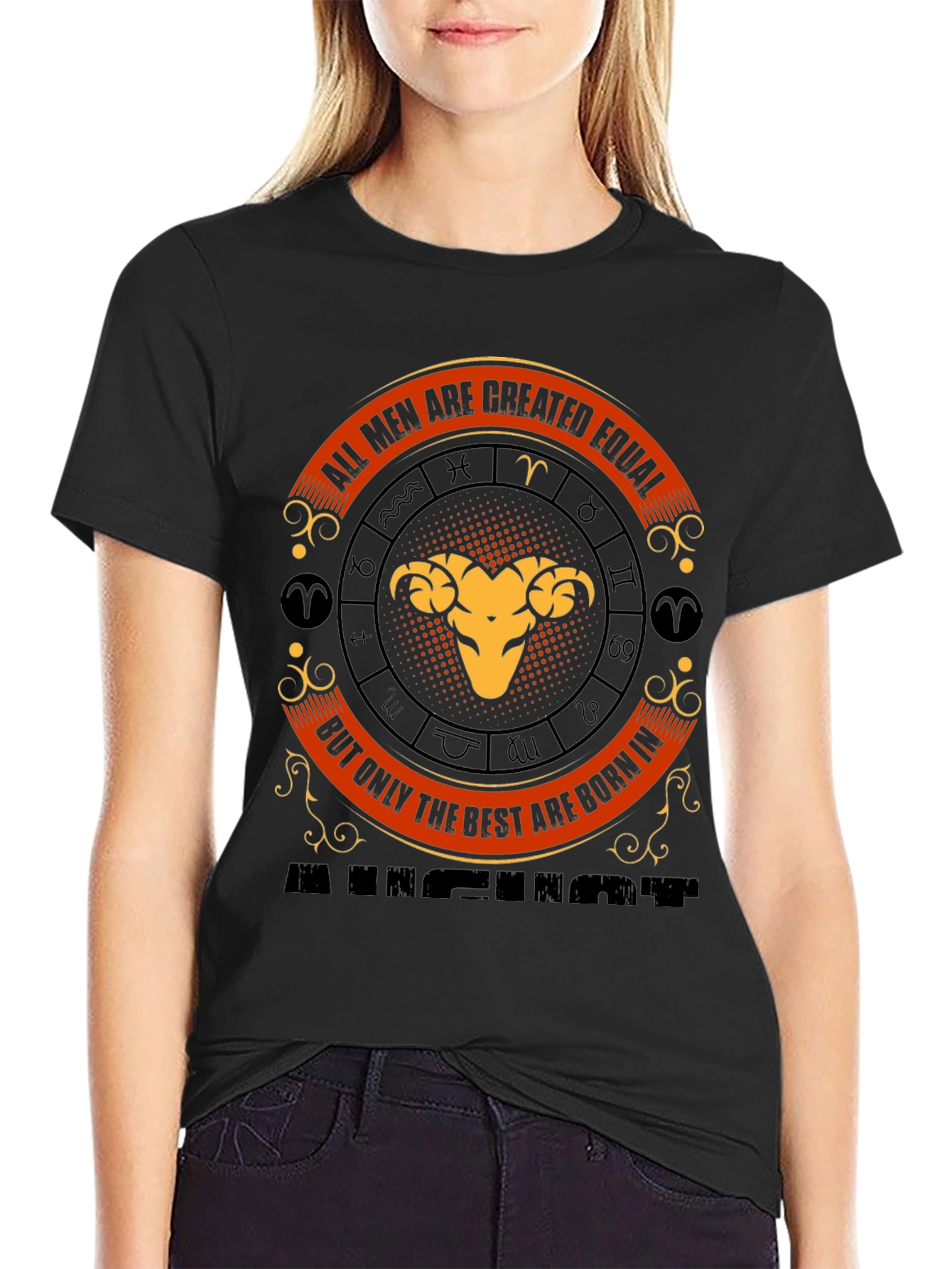 Aries Zodiac T-Shirt - All Men Created Equal