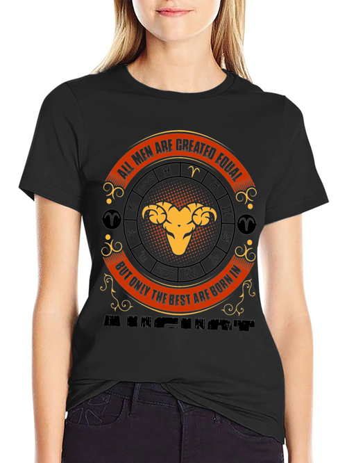 Aries Zodiac T-Shirt - All Men Created Equal