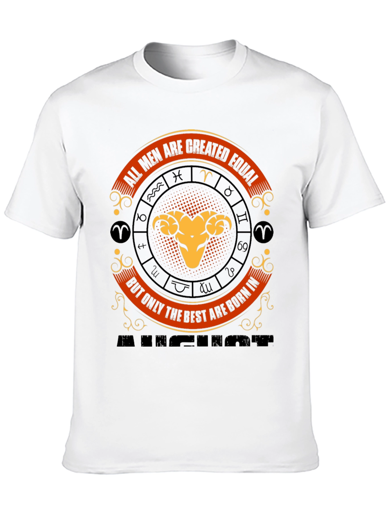 Aries Zodiac T-Shirt - All Men Created Equal