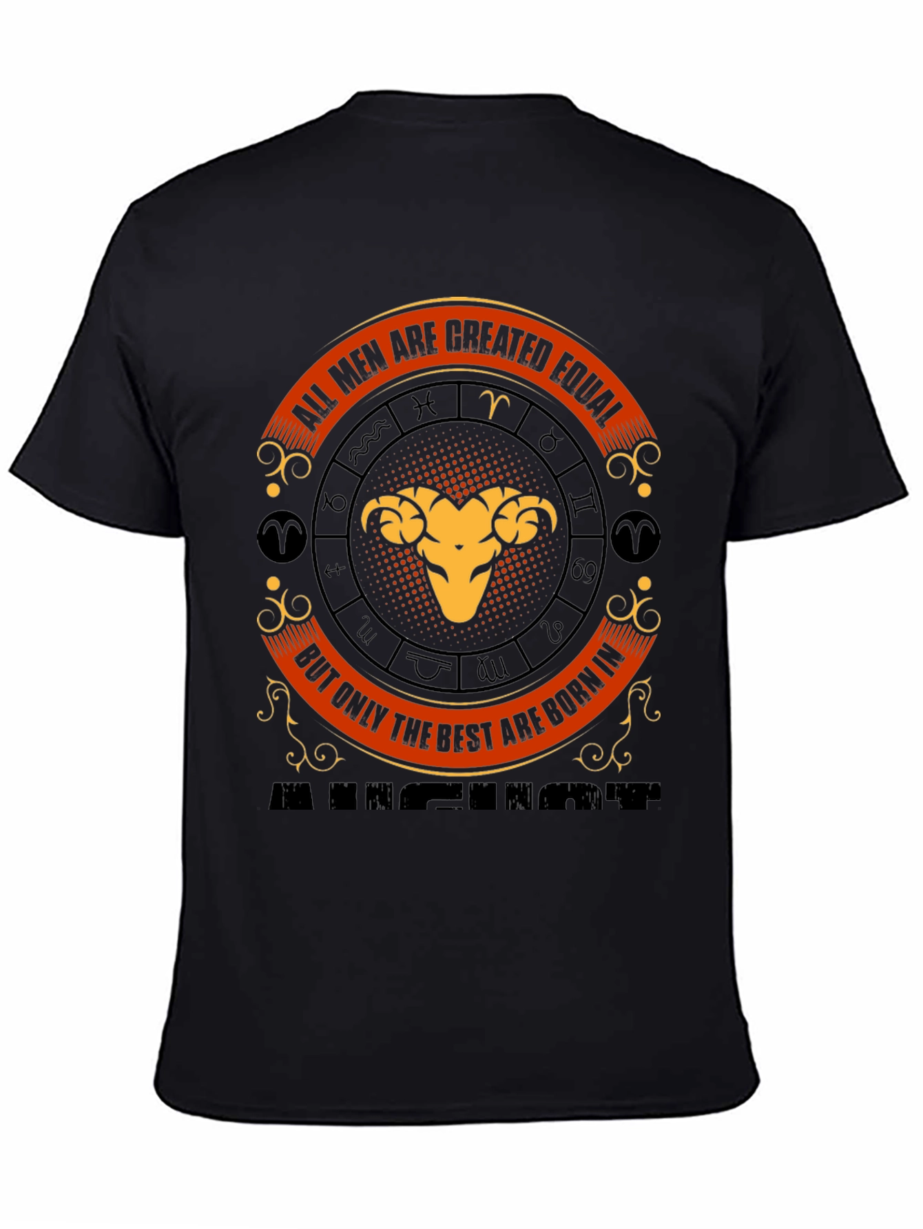 Aries Zodiac T-Shirt - All Men Created Equal