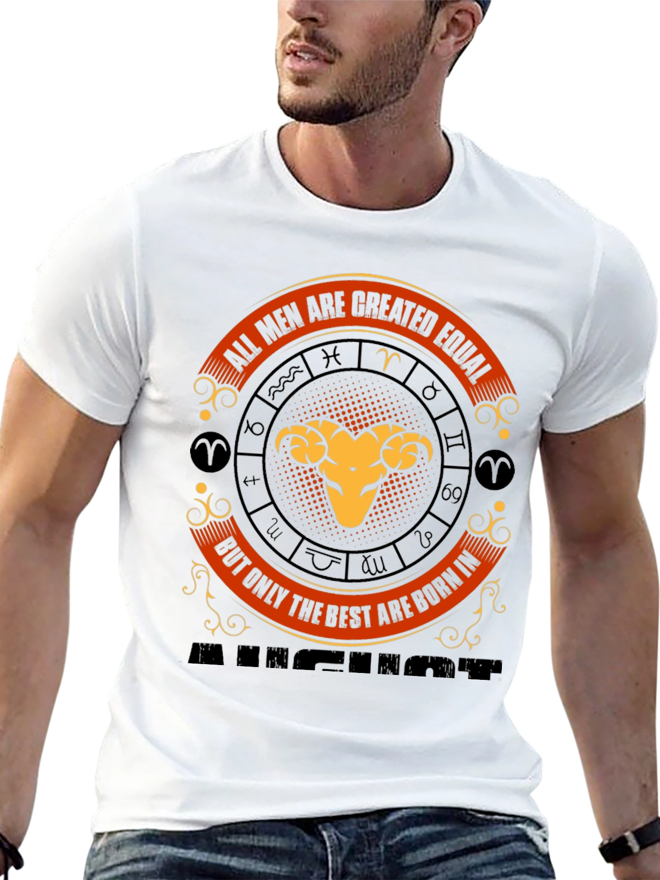Aries Zodiac T-Shirt - All Men Created Equal
