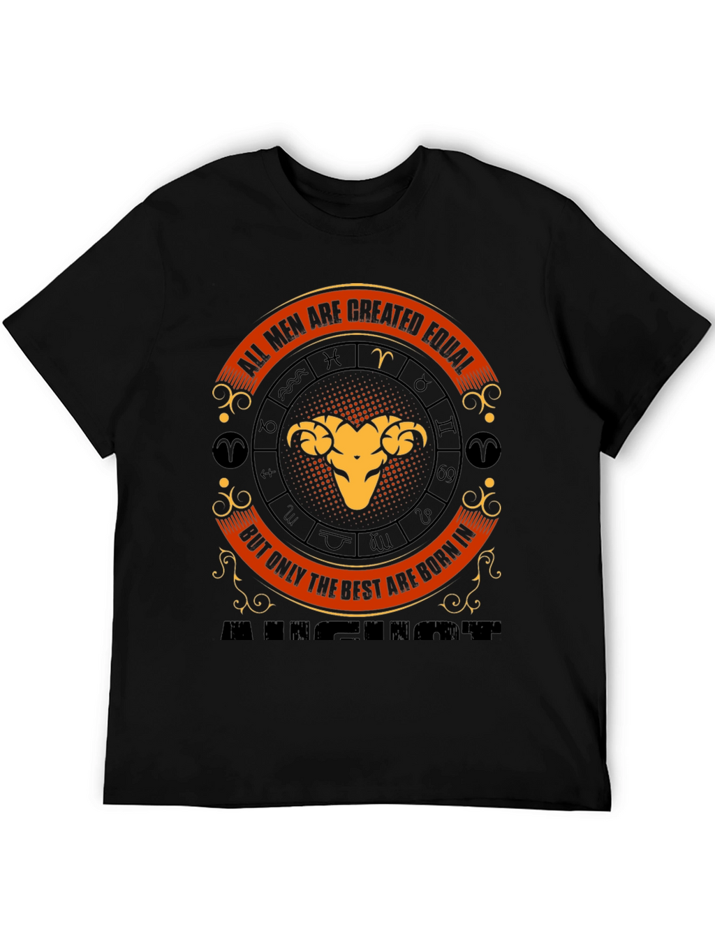 Aries Zodiac T-Shirt - All Men Created Equal