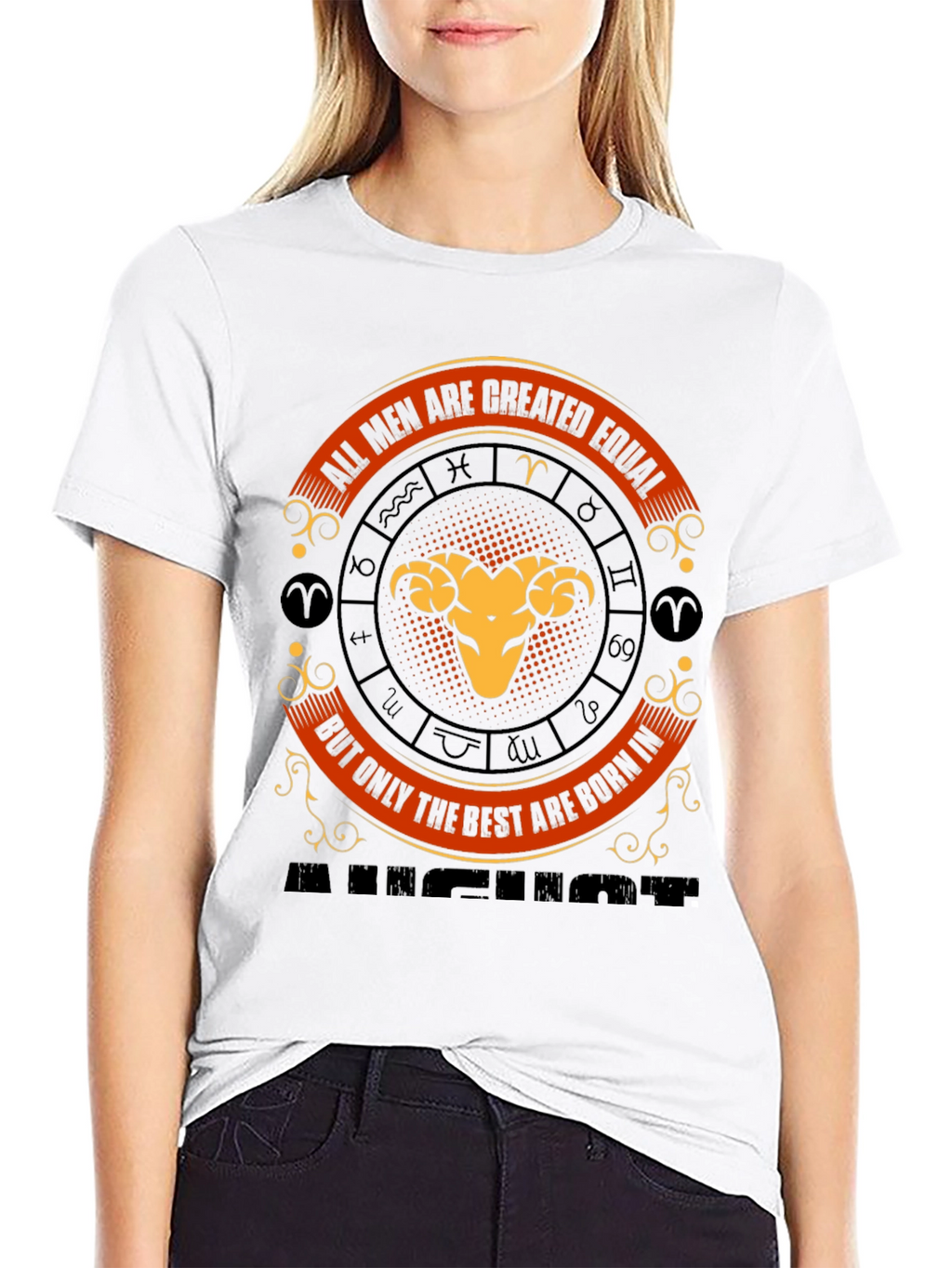 Aries Zodiac T-Shirt - All Men Created Equal