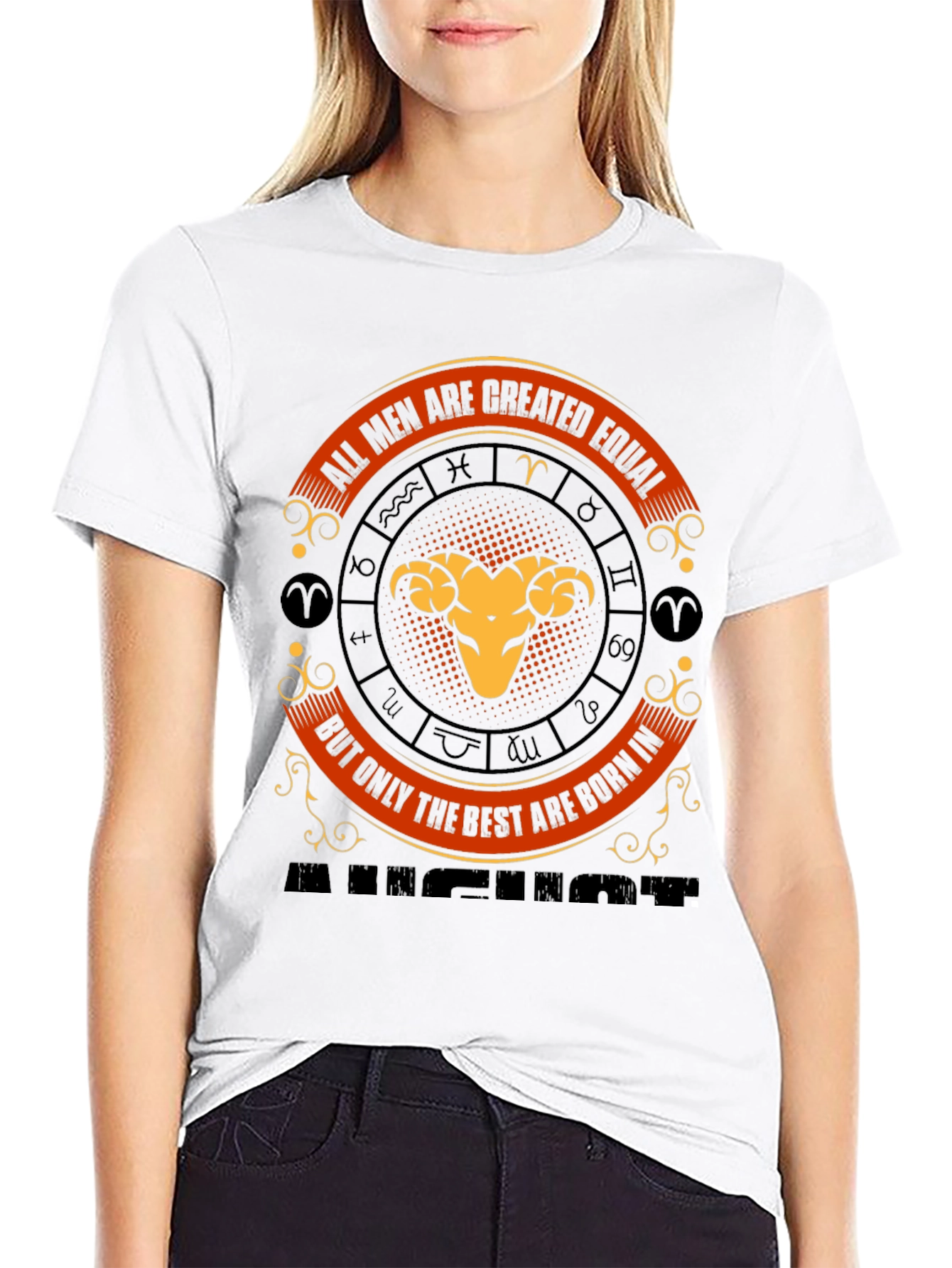 Aries Zodiac T-Shirt - All Men Created Equal