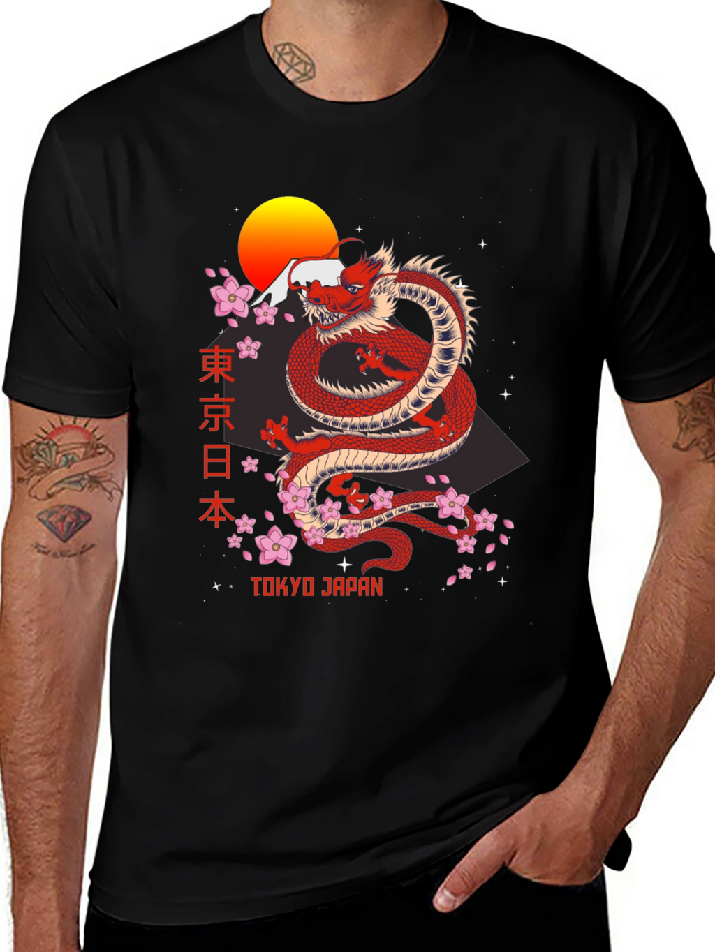 Tokyo Japan Dragon T-Shirt