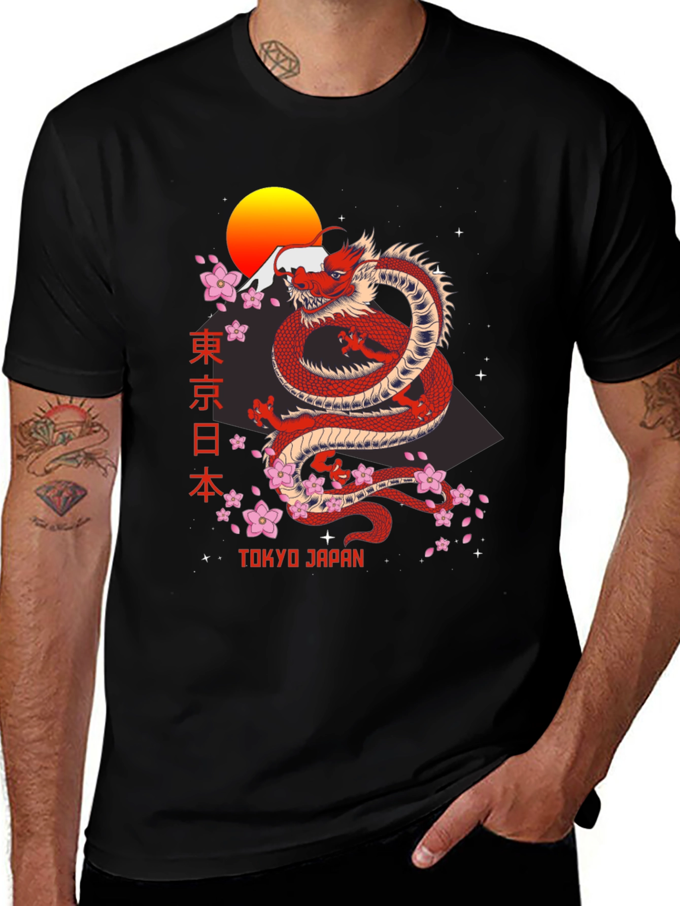 Tokyo Japan Dragon T-Shirt