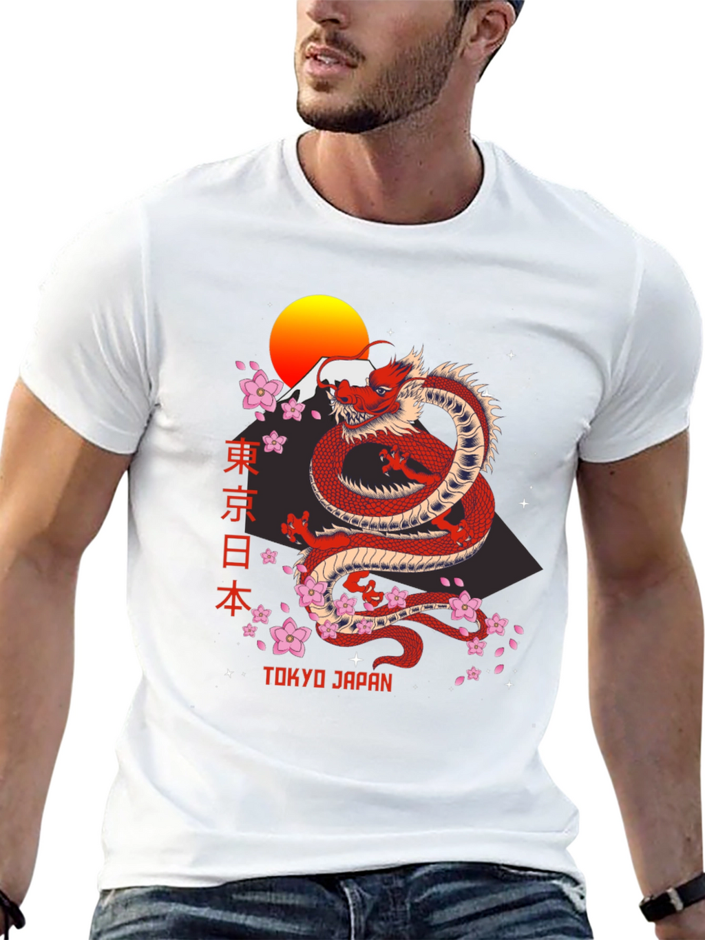Tokyo Japan Dragon T-Shirt