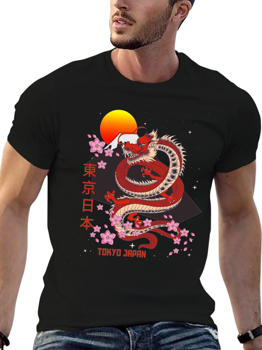 Tokyo Japan Dragon T-Shirt