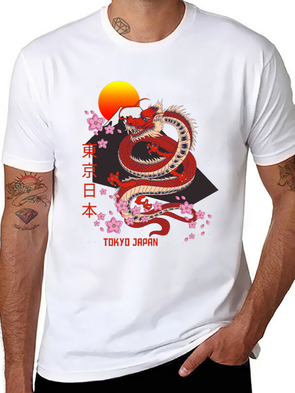 Tokyo Japan Dragon T-Shirt