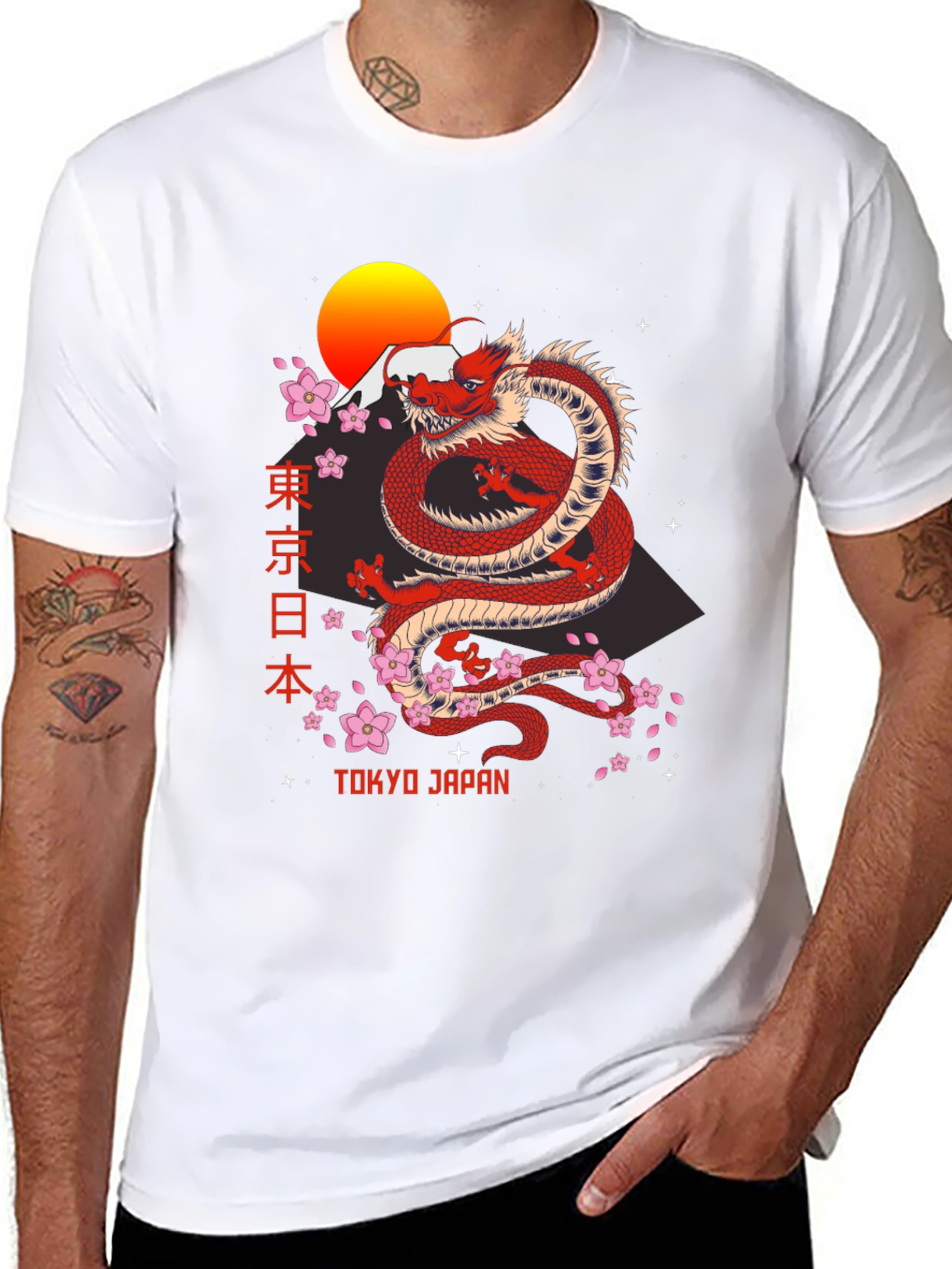 Tokyo Japan Dragon T-Shirt