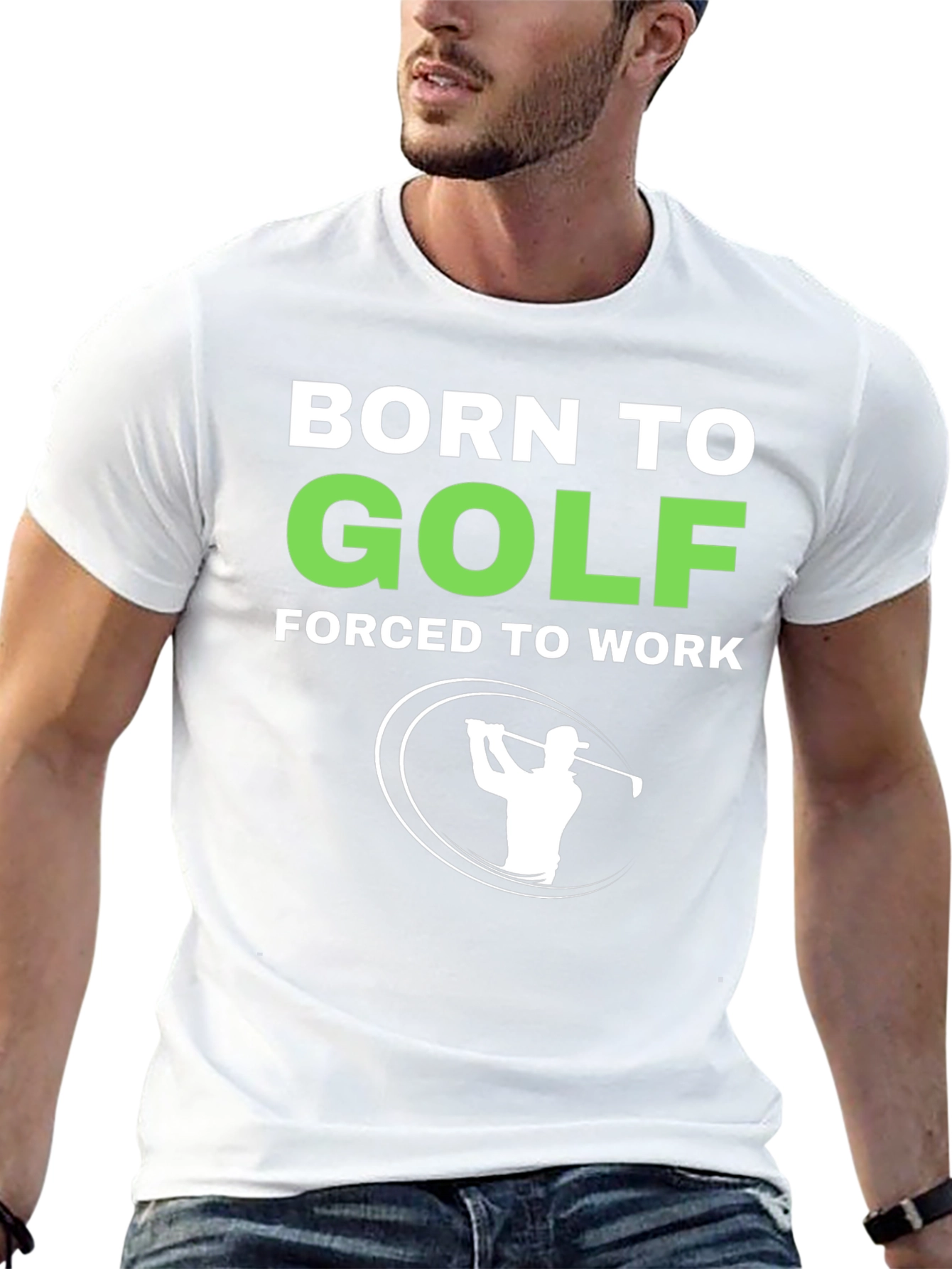 Born to Golf T-Shirt - Funny Golfing Tee