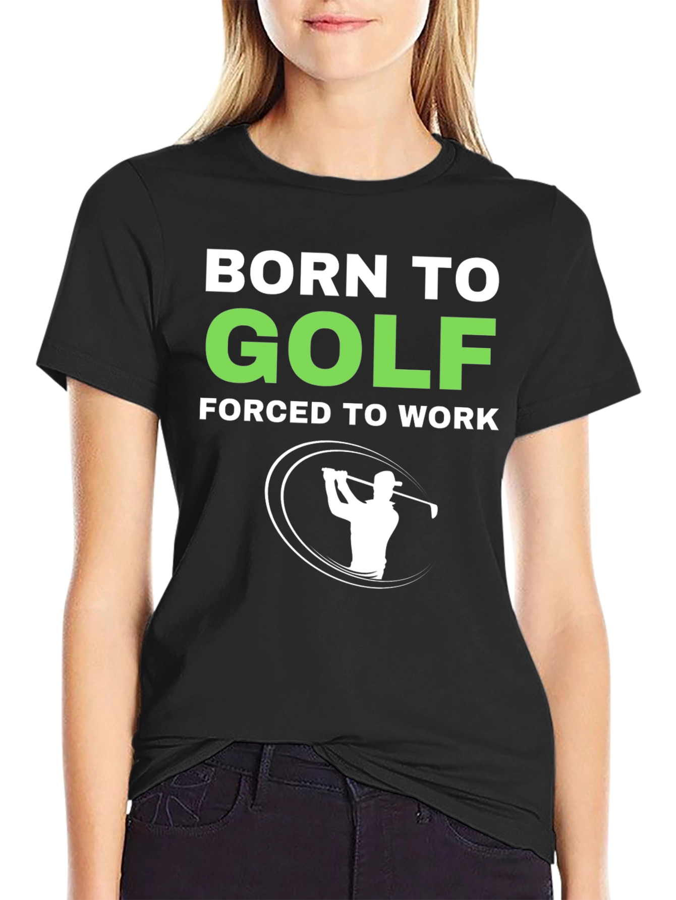 Born to Golf T-Shirt - Funny Golfing Tee