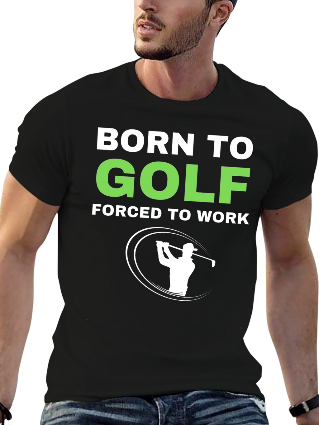 Born to Golf T-Shirt - Funny Golfing Tee