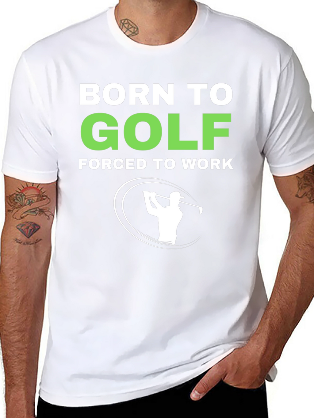Born to Golf T-Shirt - Funny Golfing Tee