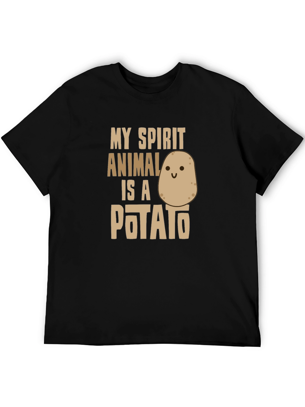 My Spirit Animal is a Potato Funny T-Shirt