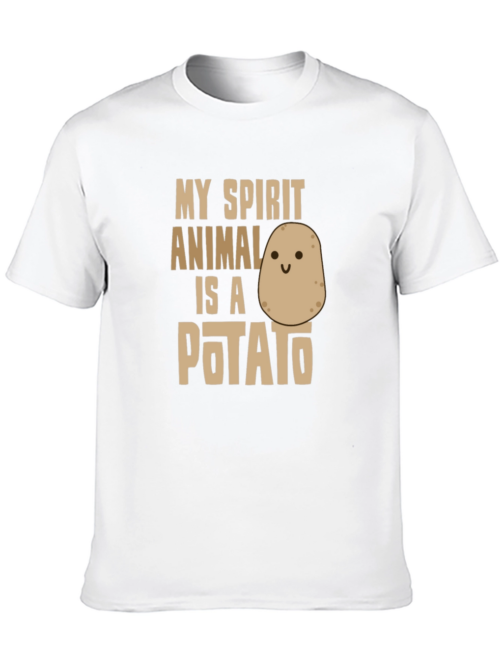 My Spirit Animal is a Potato Funny T-Shirt