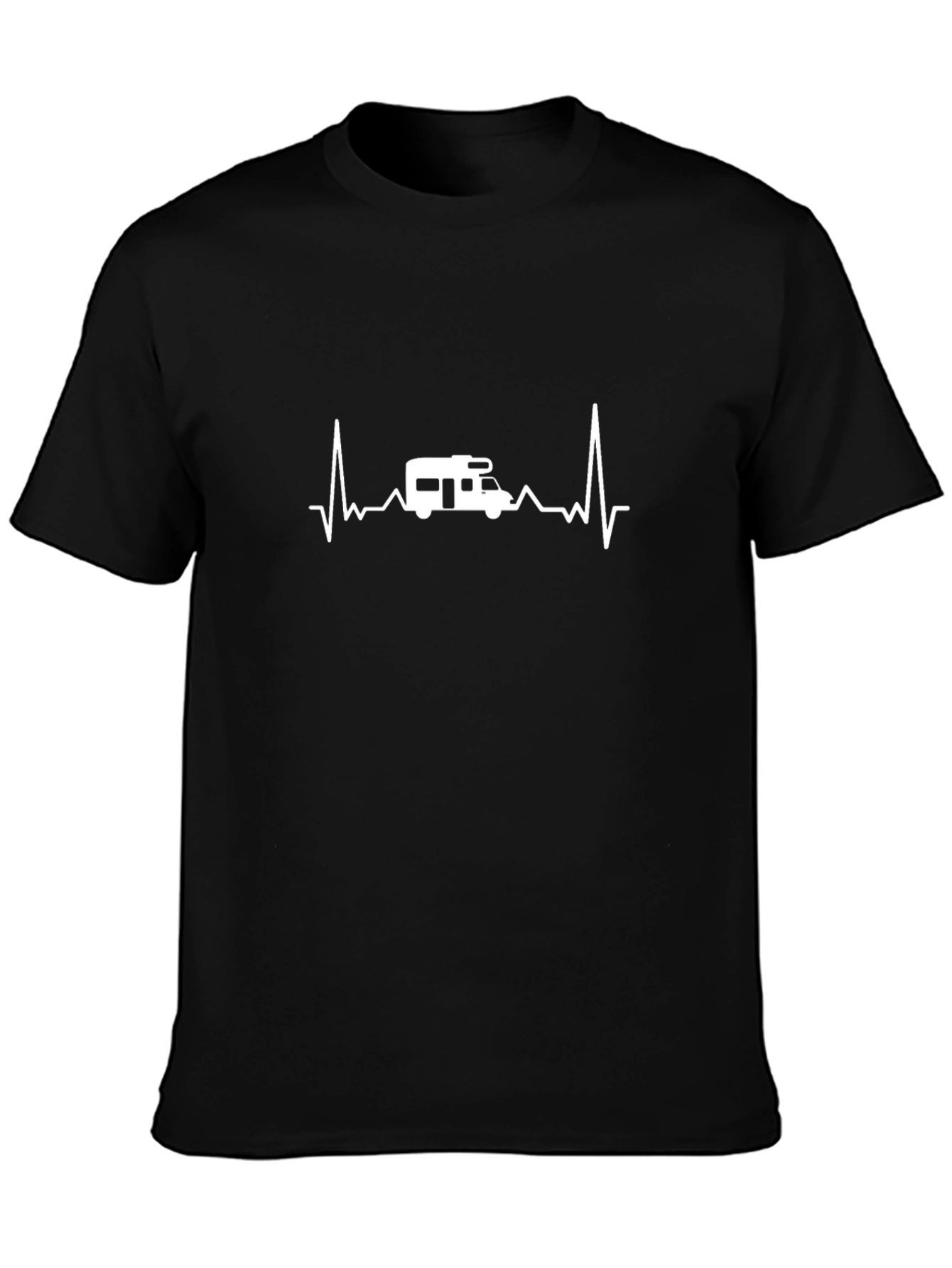Camper Heartbeat T-Shirt - Travel Lover Tee