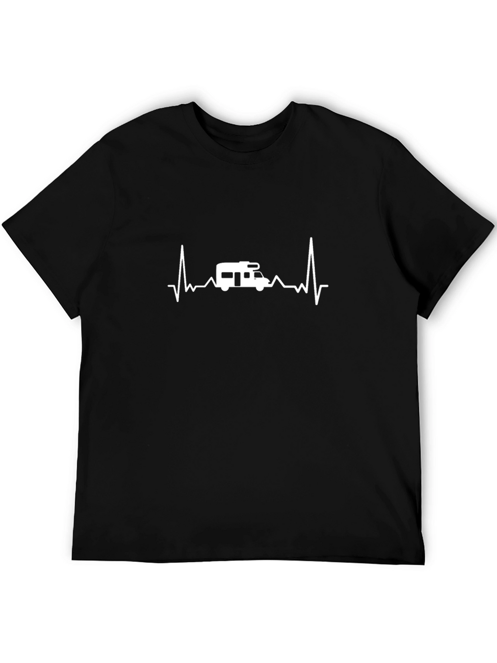 Camper Heartbeat T-Shirt - Travel Lover Tee