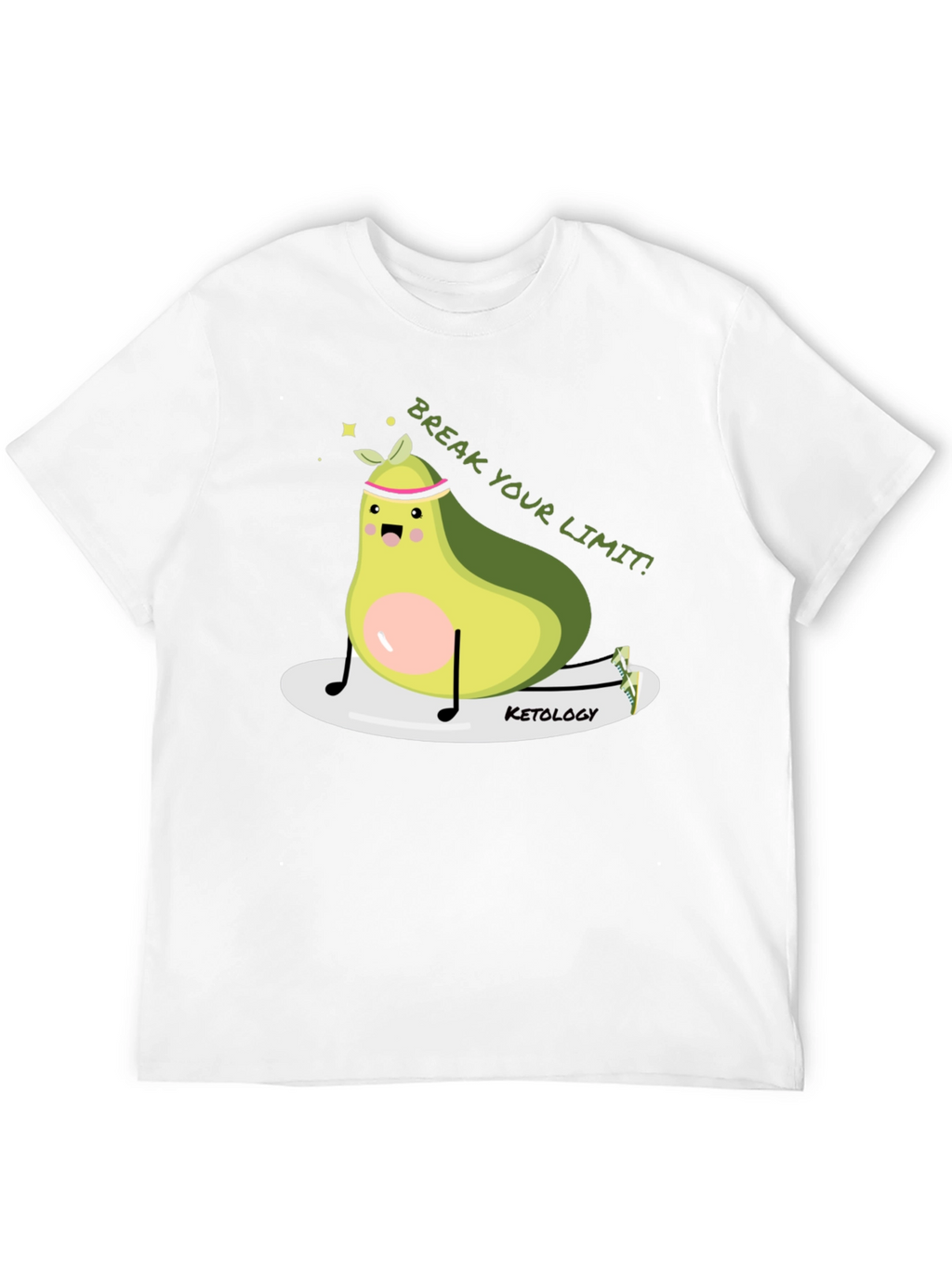 Avocado Gym T-Shirt - Break Your Limit!