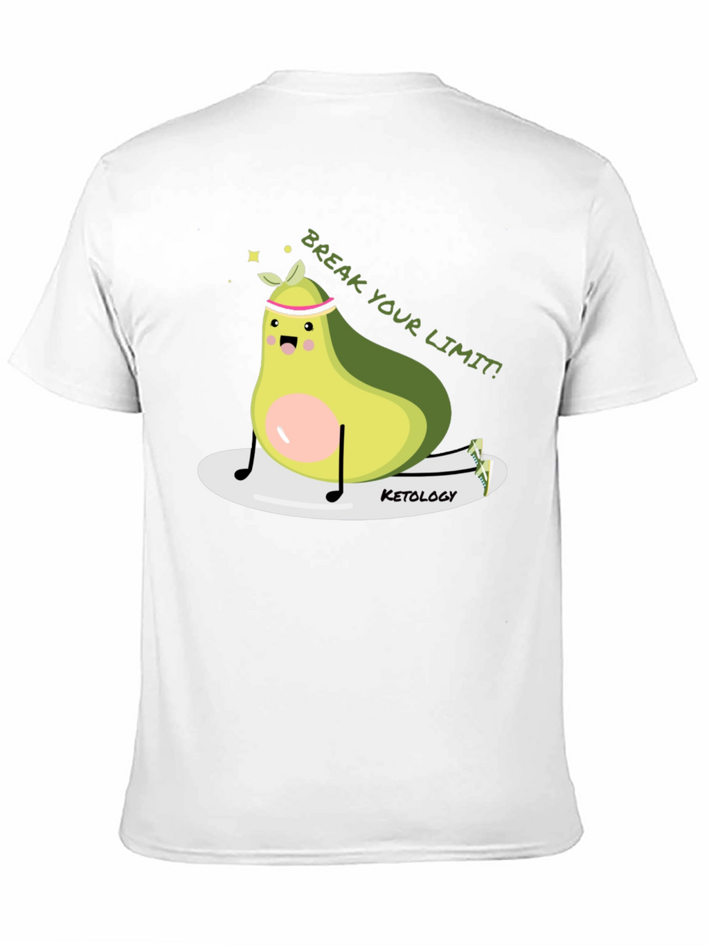 Avocado Gym T-Shirt - Break Your Limit!