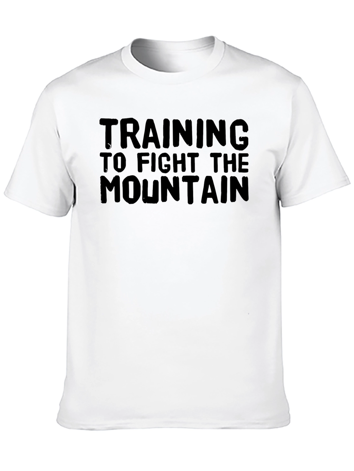 Training to Fight the Mountain Graphic T-Shirt
