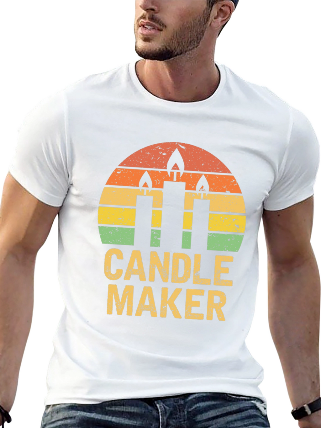 Candle Maker Retro T-Shirt