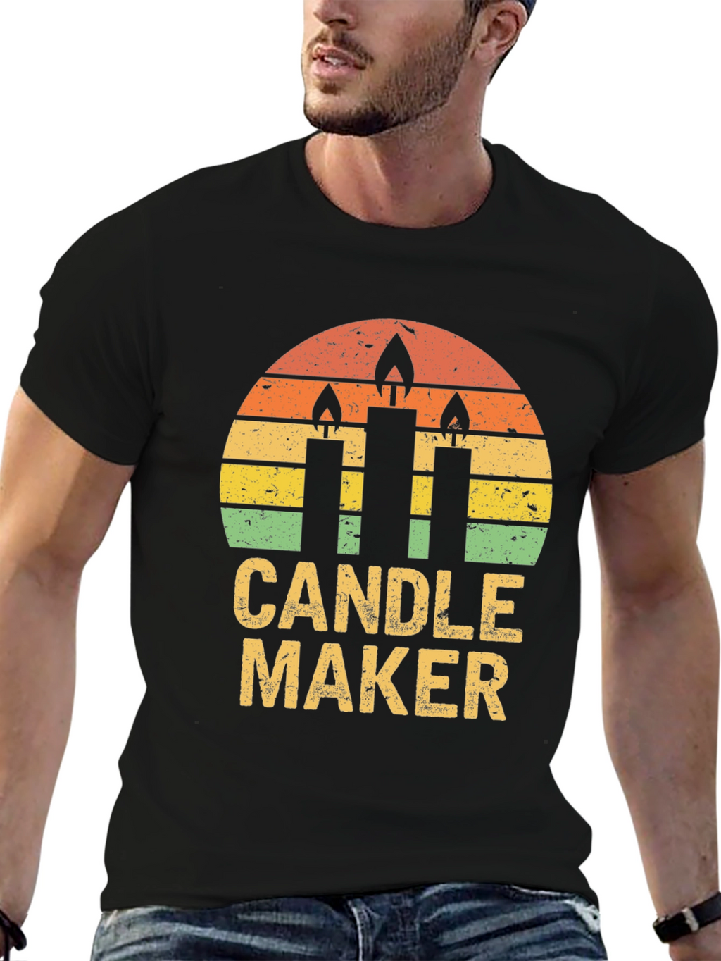 Candle Maker Retro T-Shirt