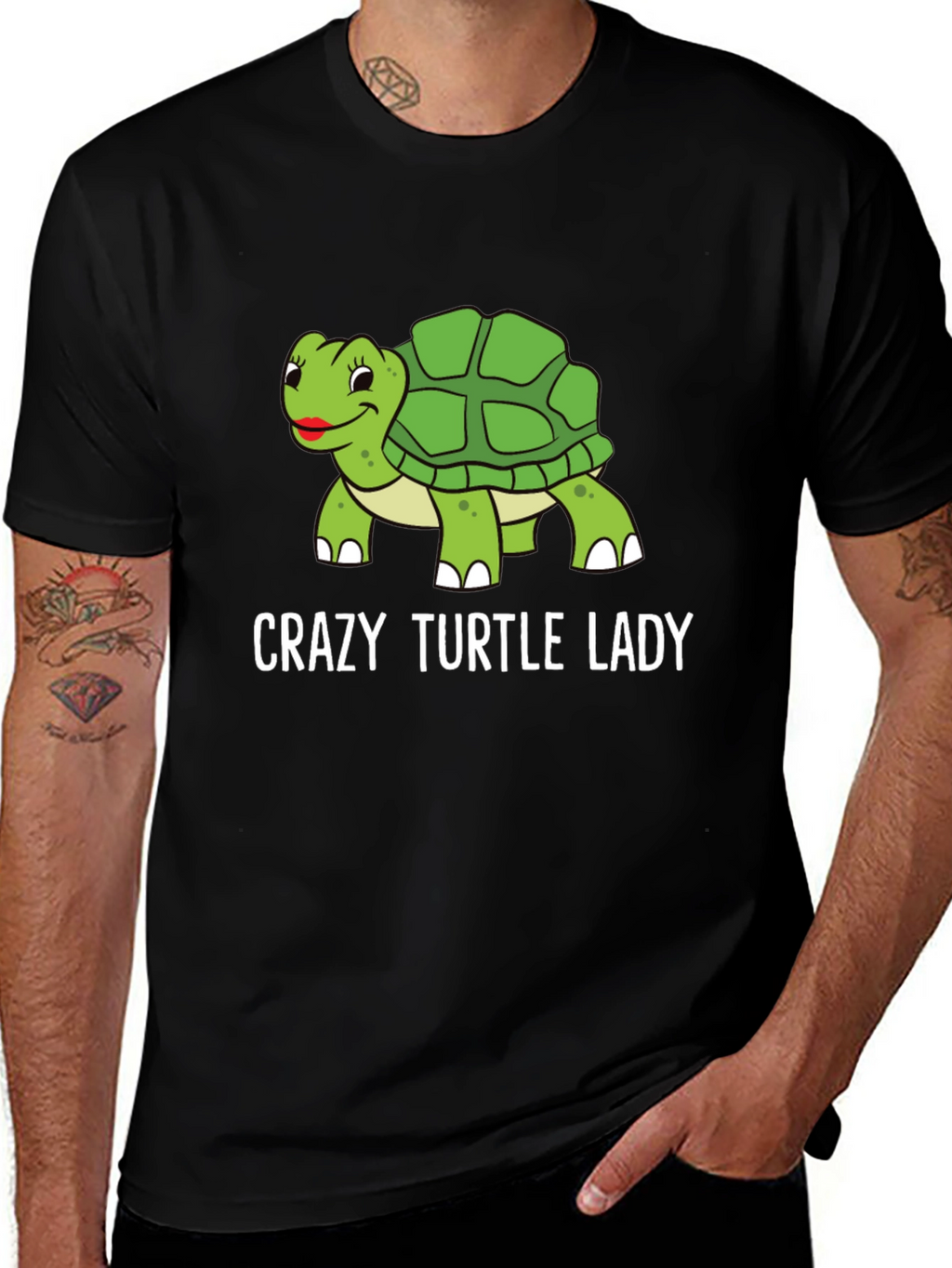 Crazy Turtle Lady T-Shirt - Funny Turtle Lover Tee