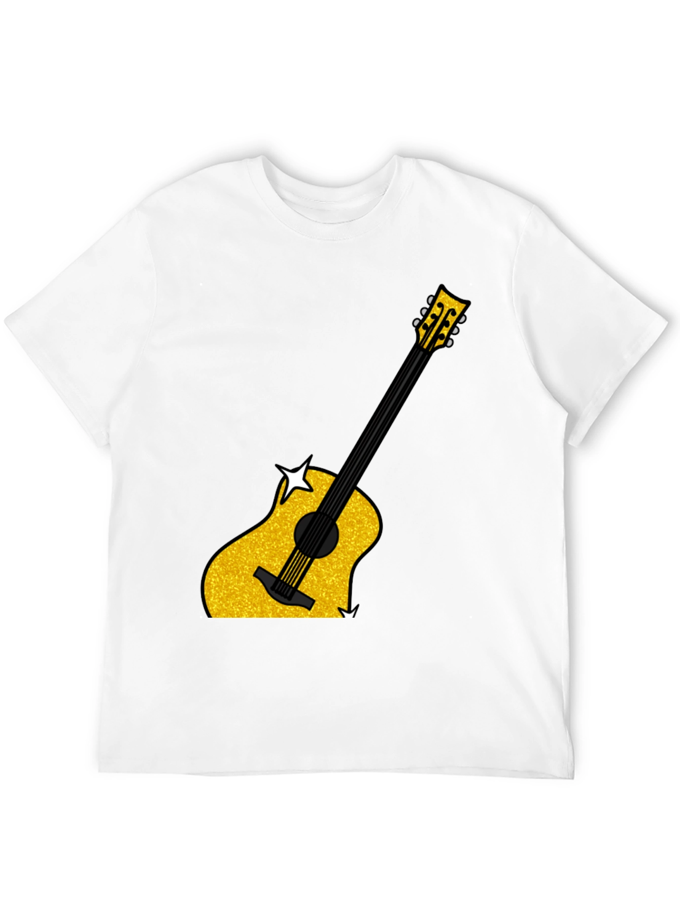 Guitar Graphic Tee - Rocker Style
